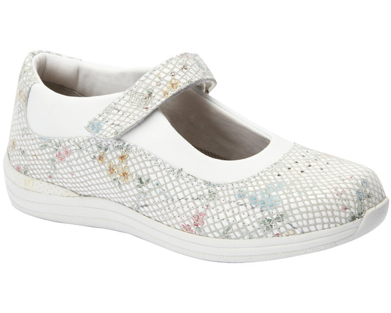White Floral Snake