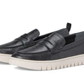 Vionic Uptown Leather Women's Casual Shoe - Black Leather