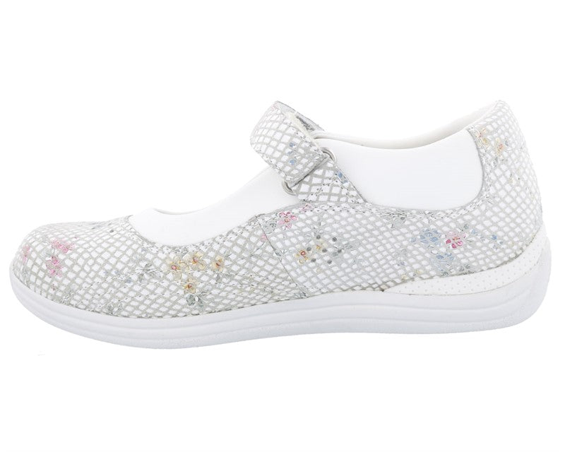 White Floral Snake