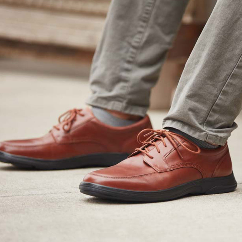 Anodyne No.12 Casual Oxford - Burnished Brown