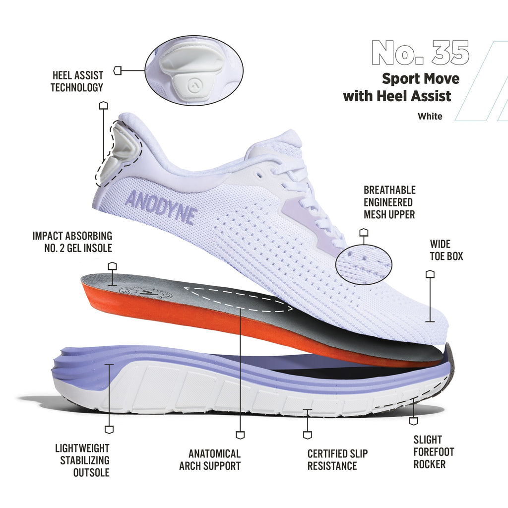 Anodyne No.35 Sport Move - White