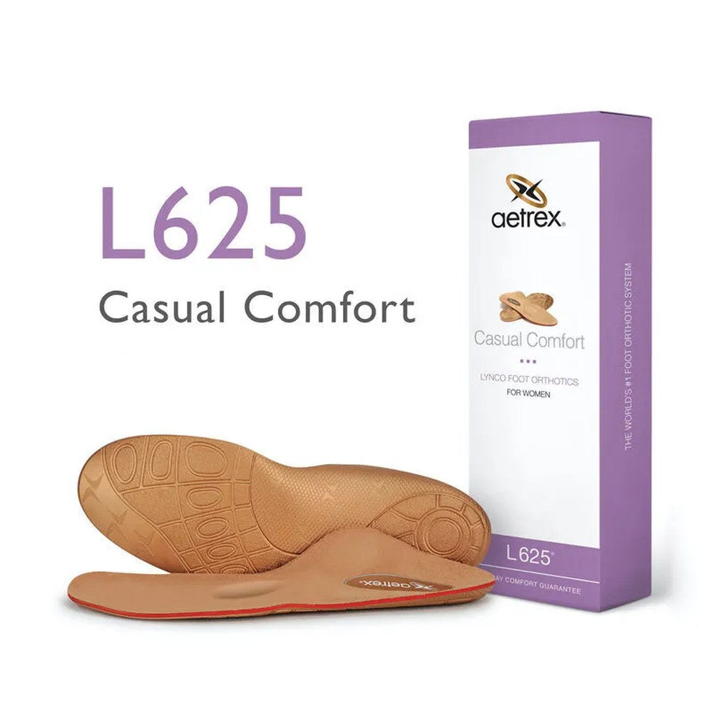 Aetrex Casual Cmfrt Post MP Orthotic Insole - Copper