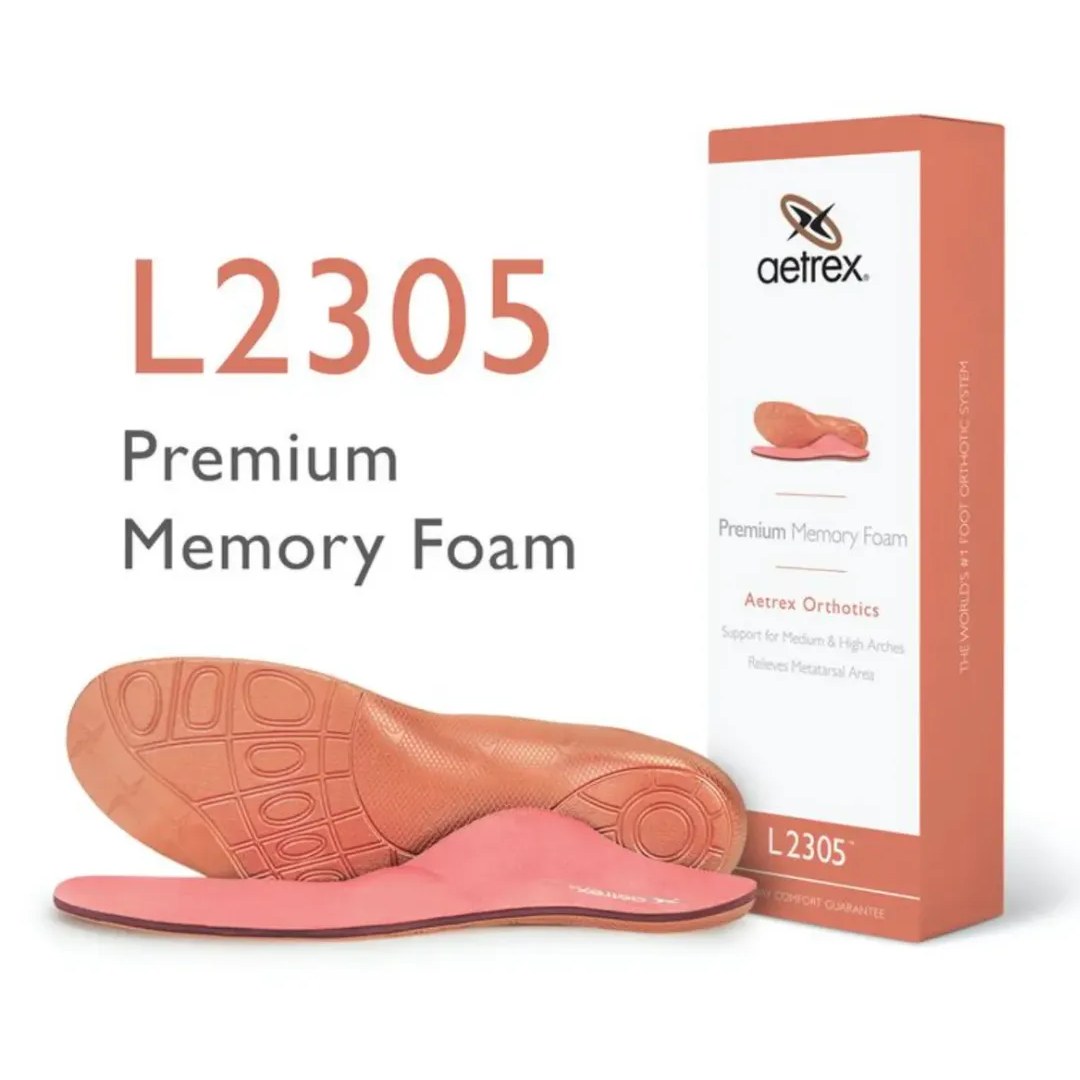 Aetrex Premium MF w/ Met Women's Orthotic Insole - Copper