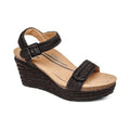 Aetrex Sydney Women's Sandal - Black Jute