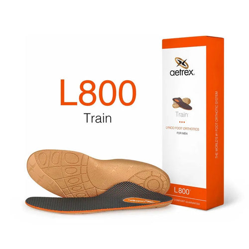 Aetrex Train Orthotics Insole - Blue/Orange