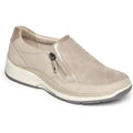 Aravon Pyper Side Zip Women's Casual Shoe - Taupe