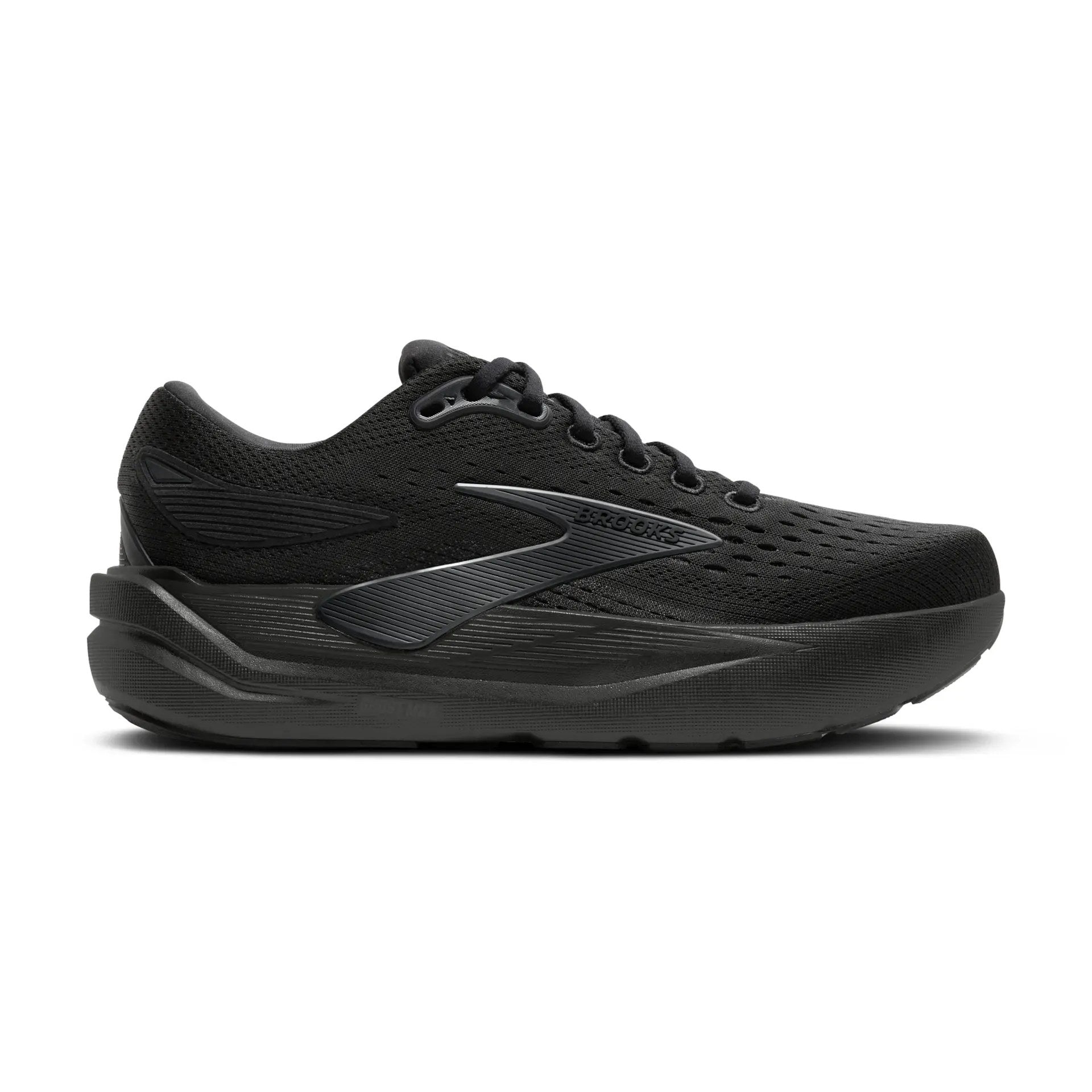 Brooks Ghost Max 3 Women's Running Shoe - Black/Black/Ebony