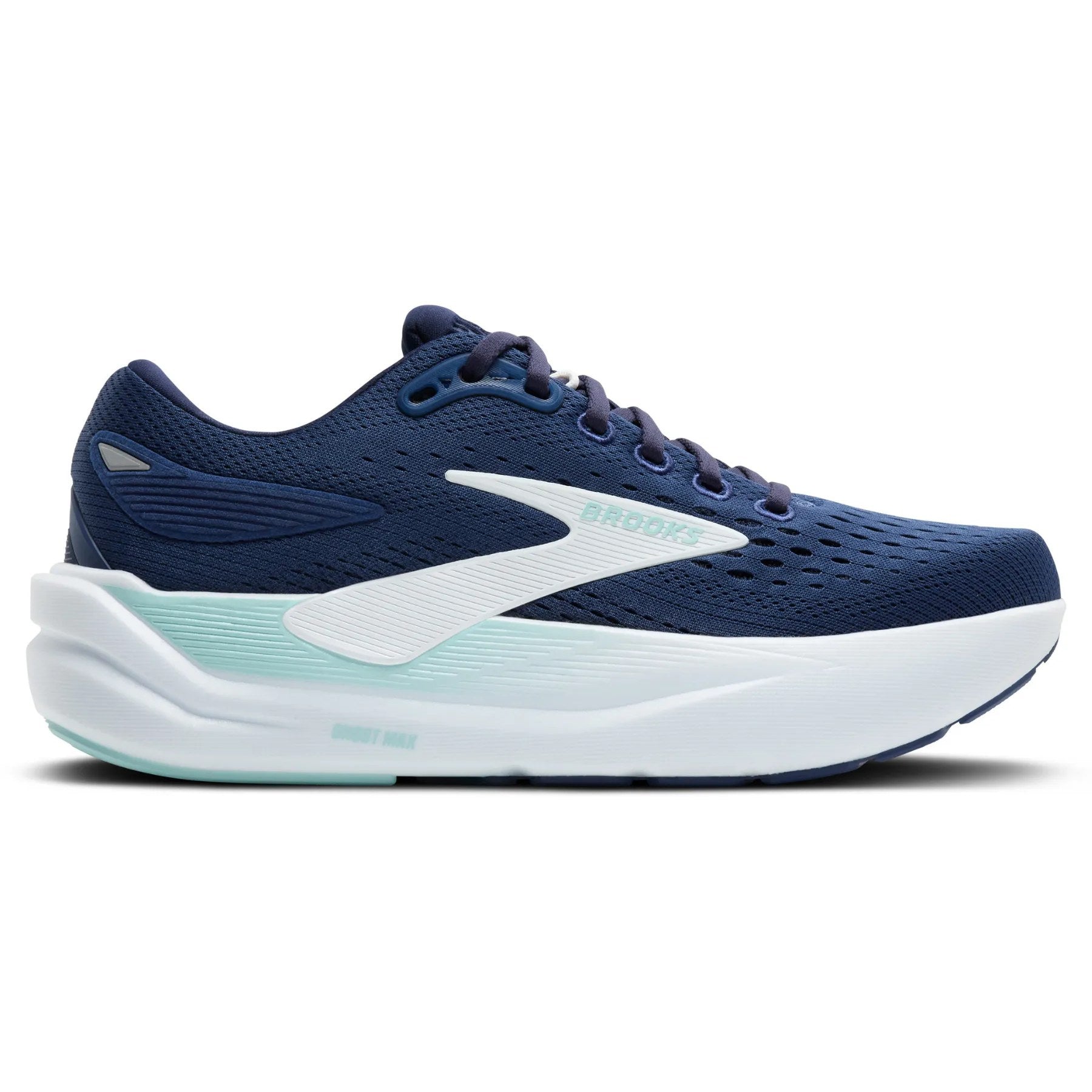 Brooks Ghost Max 3 Women's Running Shoe - Navy/Peacoat/Clearwater