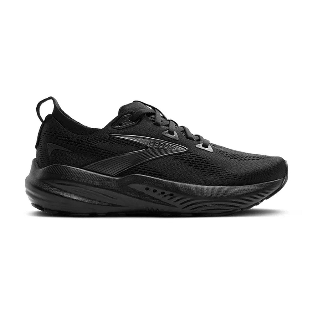 Brooks Glycerin GTS 22 Men's Running Shoe - Black/Black/Ebony
