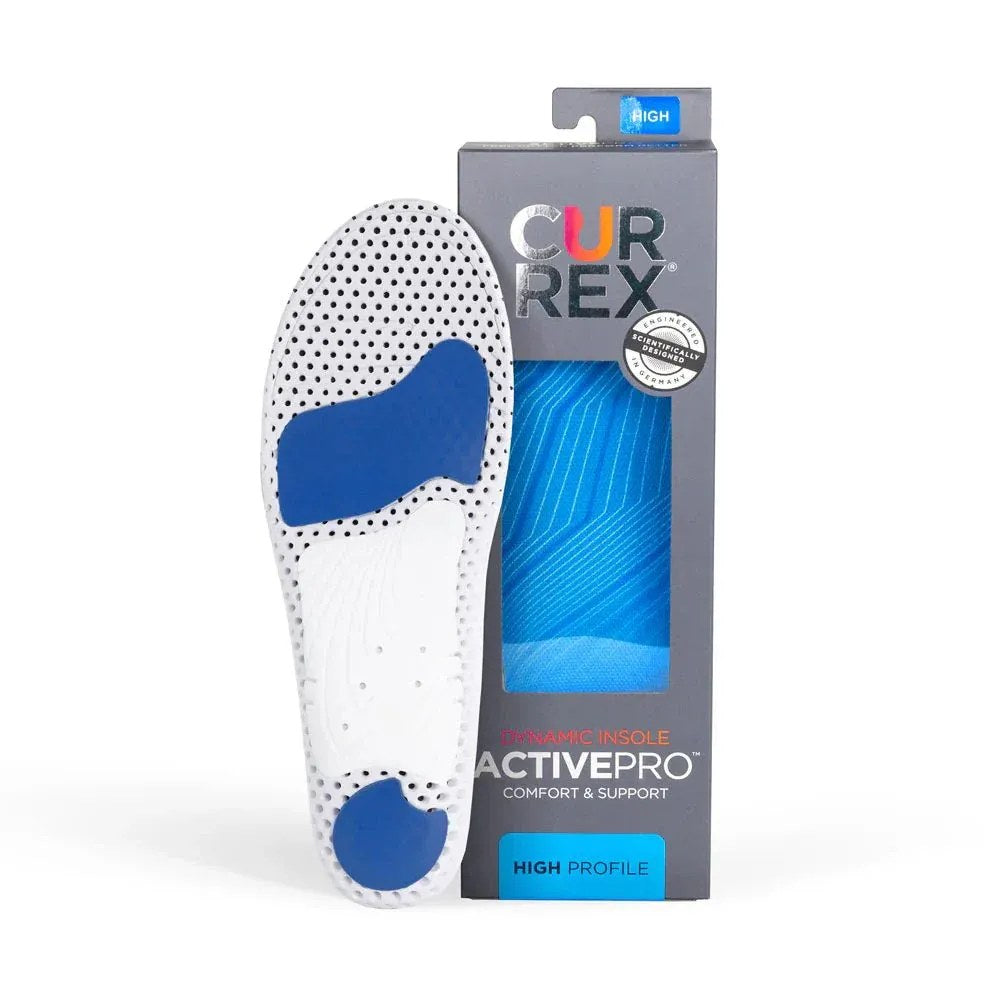 Currex ActivePro High Orthotic Insole - Blue