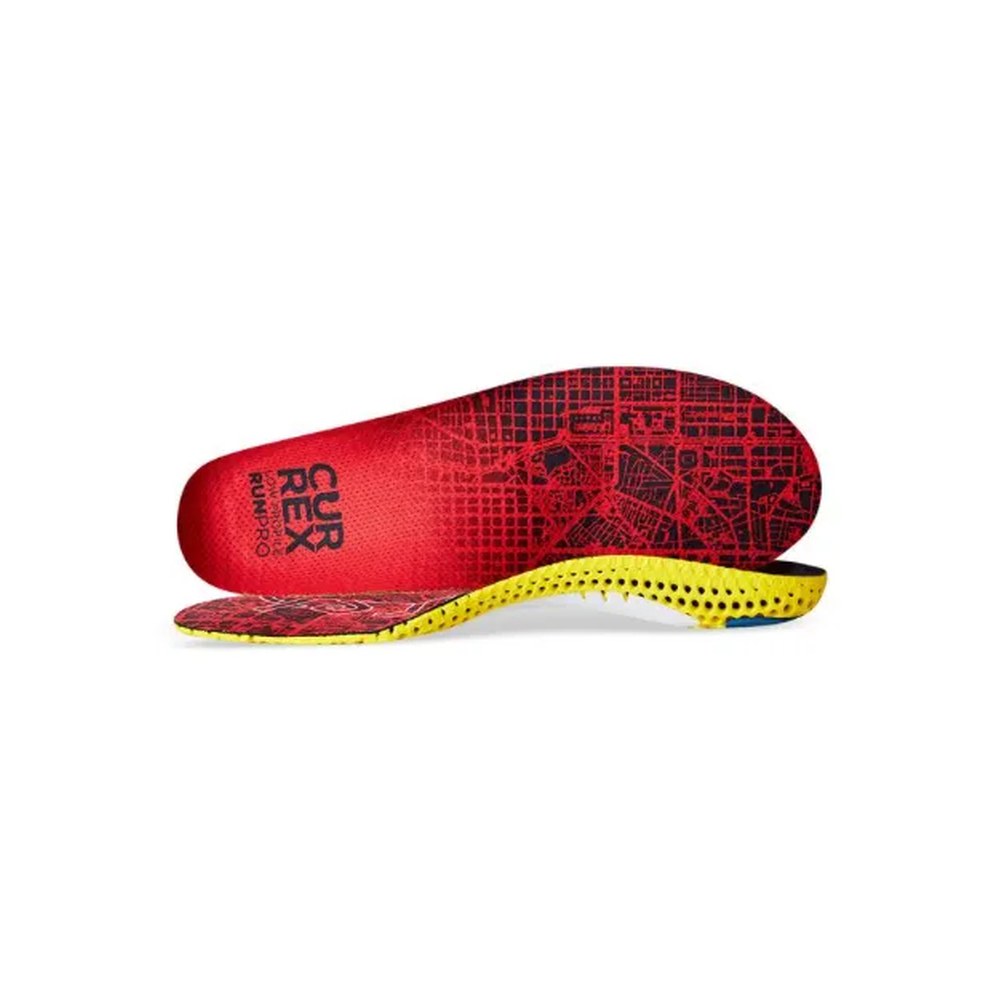 Currex Dynamic RunPro Low Orthotic Insole - Red