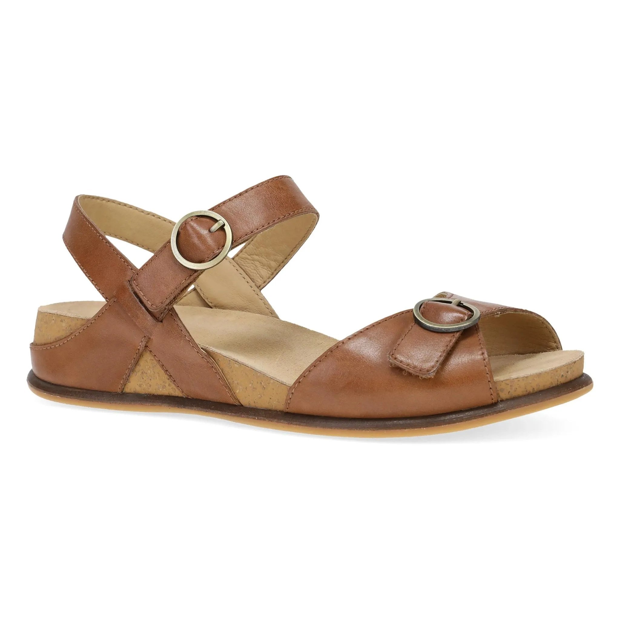 Dansko Candace Burnished Women's Sandal - Tan