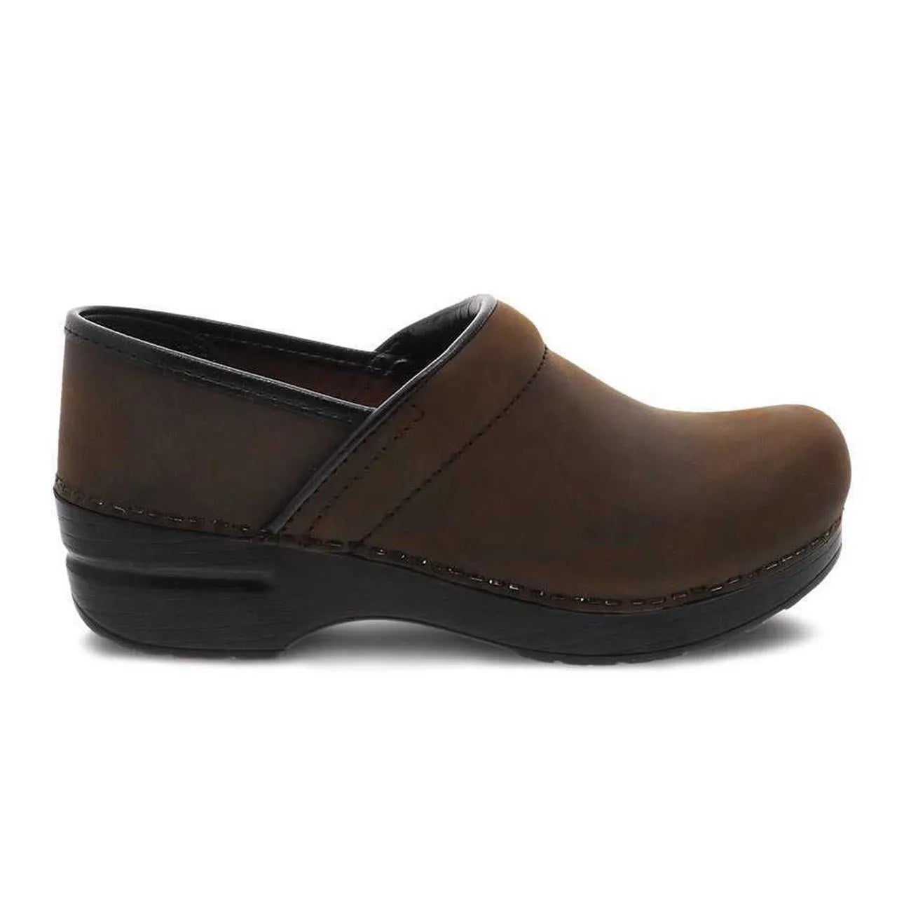 Dansko Professional Oiled Women's Casual Shoe - Brown/Black