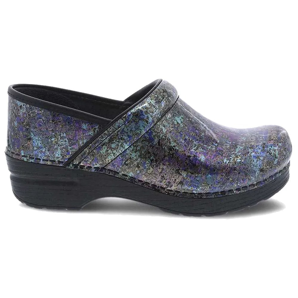 Dansko Professional Patent Women's Casual Shoe - Metallic Ink