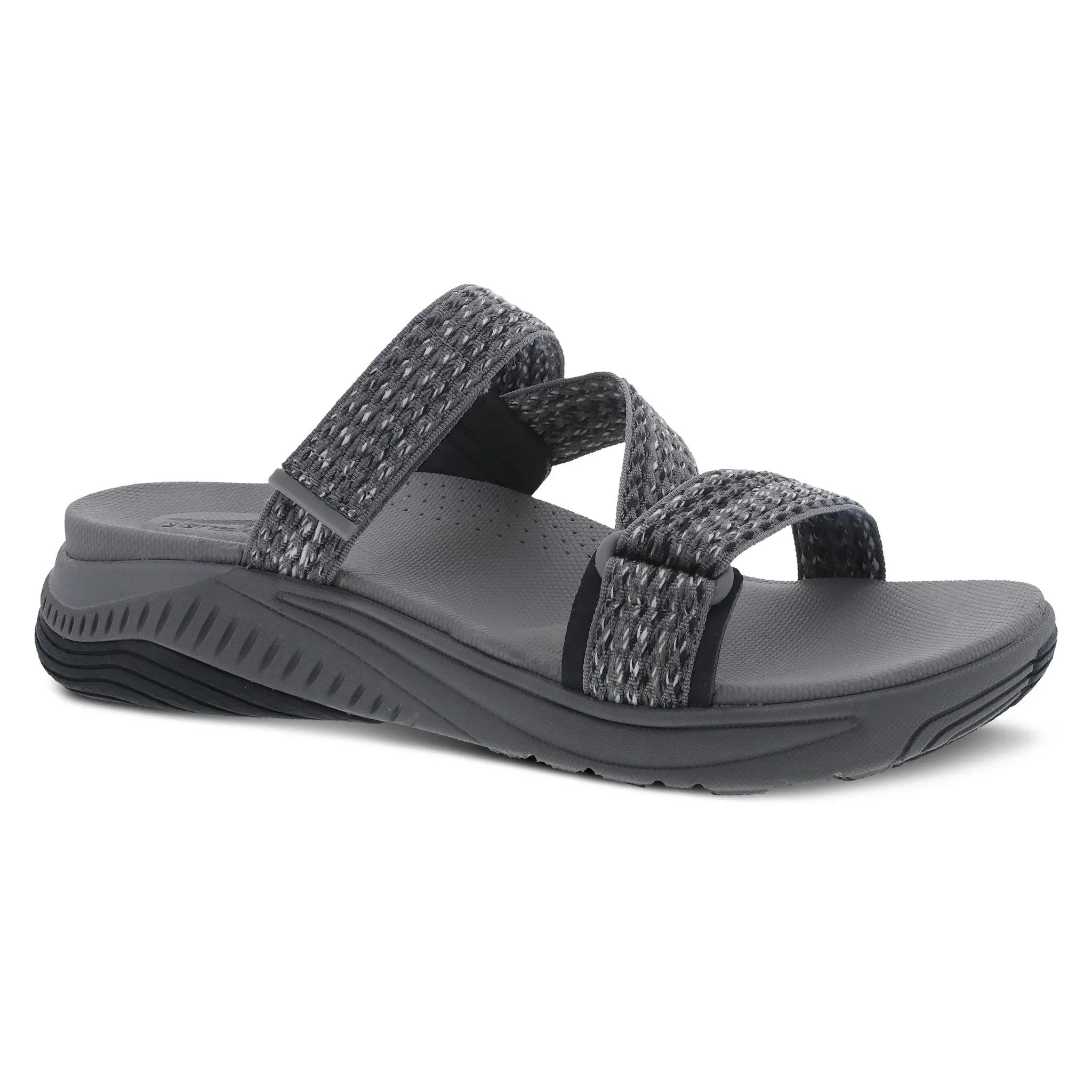 Dansko Rosette Webbing Women's Sandal - Grey Multi