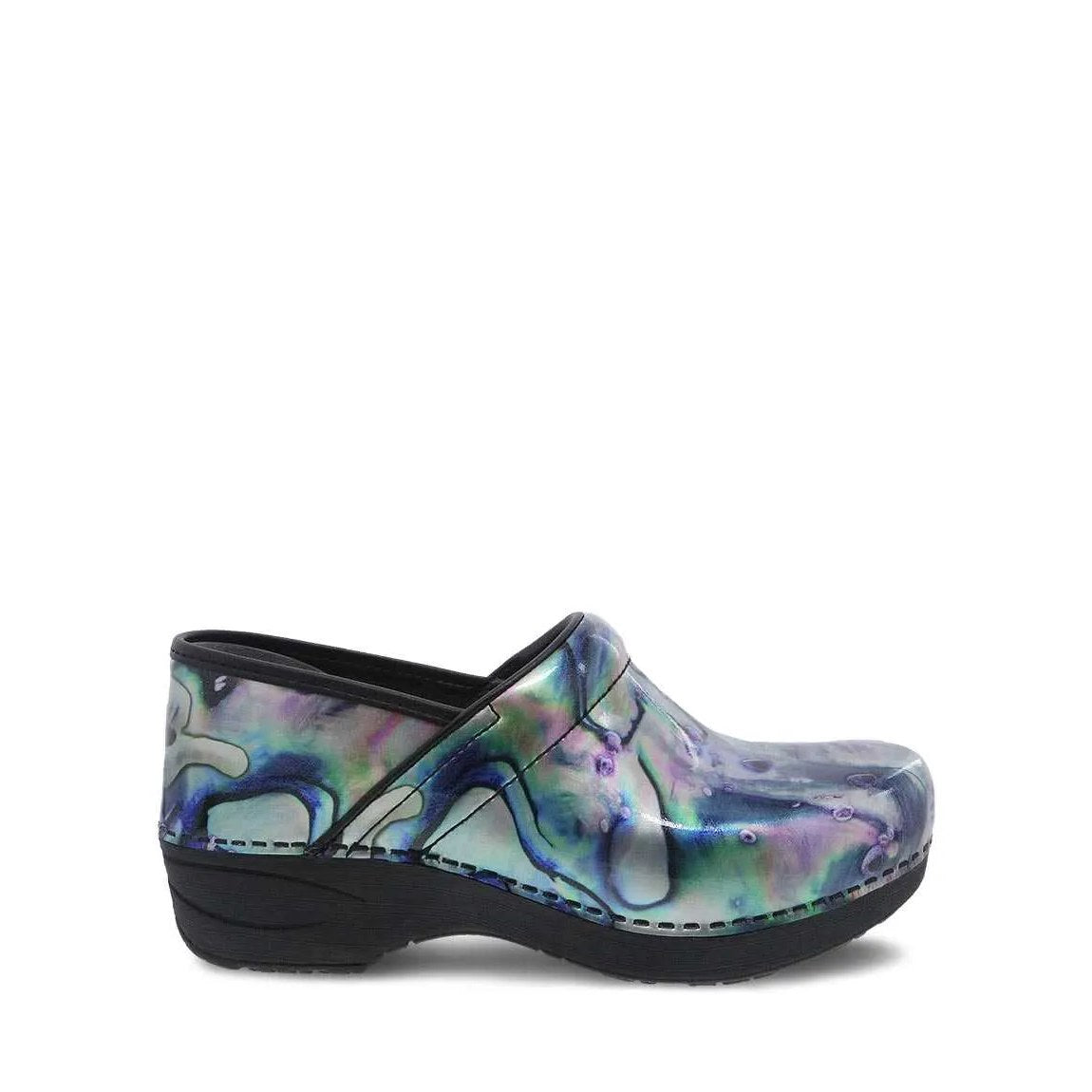 Dansko XP 2.0 Tooled Women's Work Shoe - Silver Pearl
