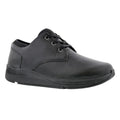 Drew Armstrong Laced Men's Casual Shoe - Black Leather