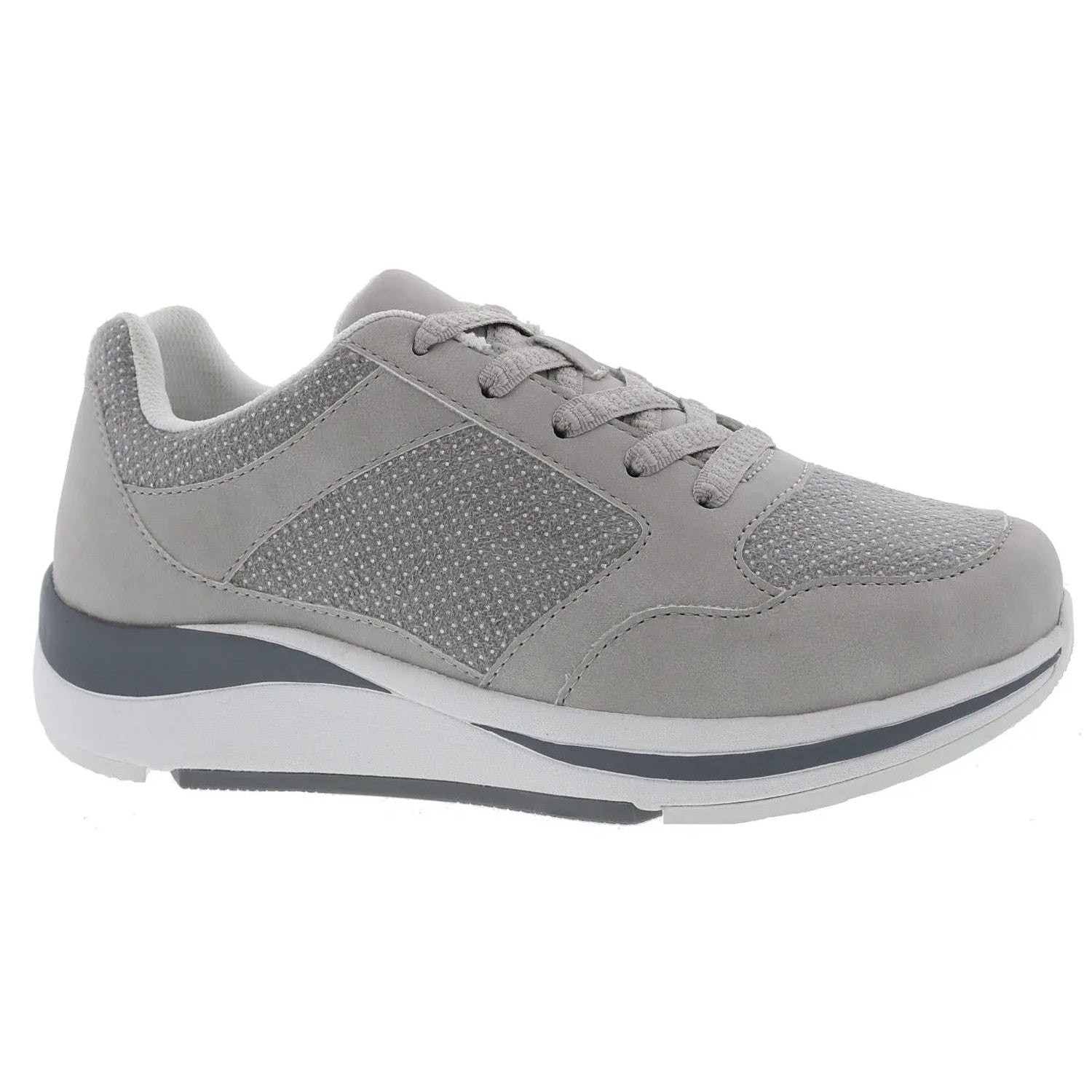 Drew Chippy Women's Casual Shoe - Grey Combo