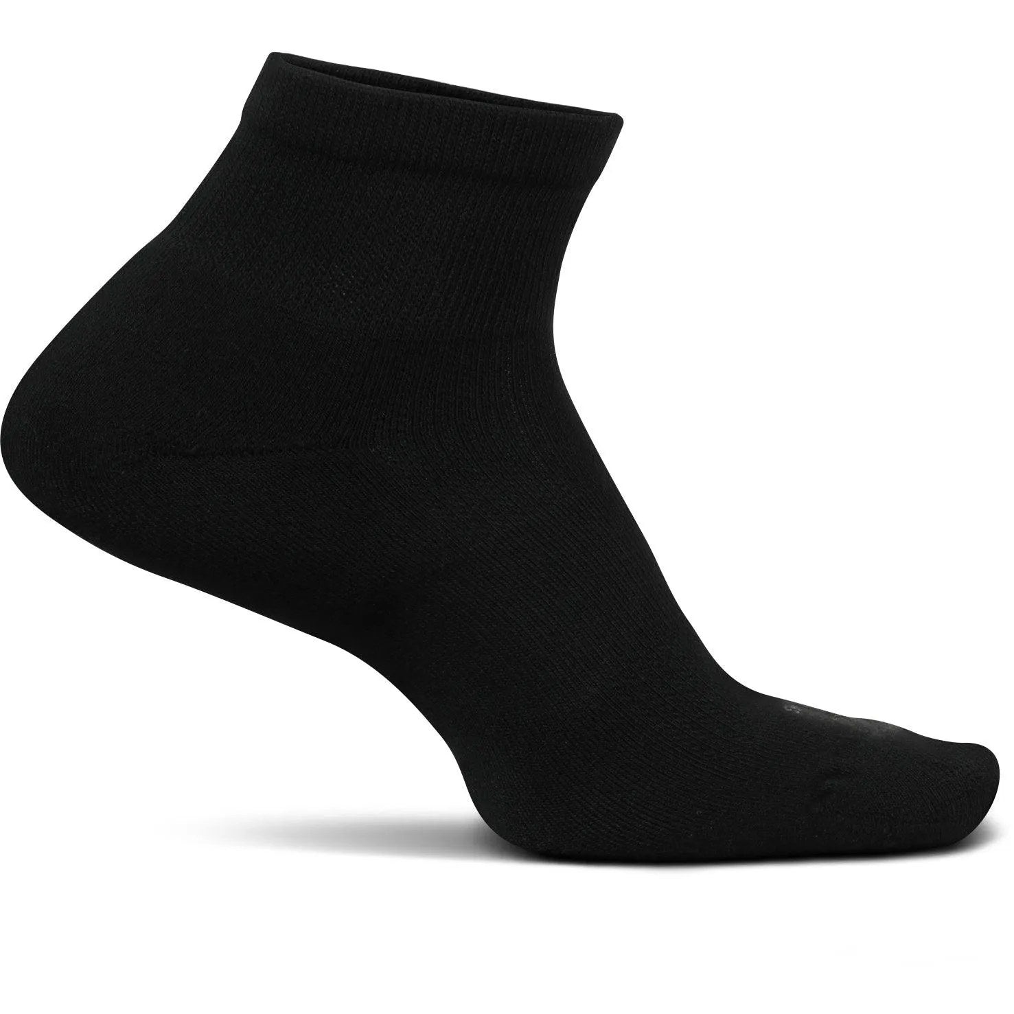 Feetures Cushion Therapeutic Sock - Black