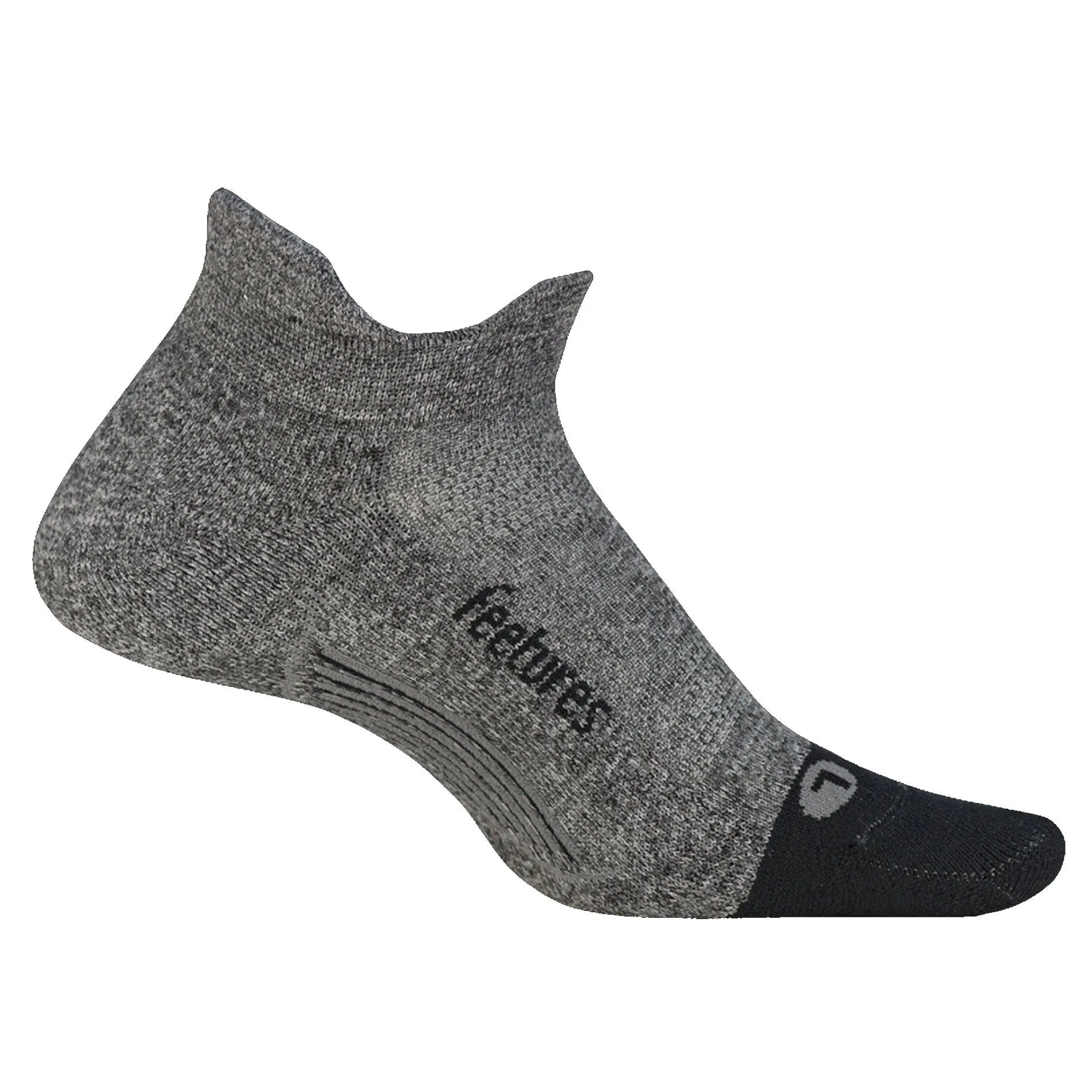 Feetures Light Cushion No Sho Sock - Gray