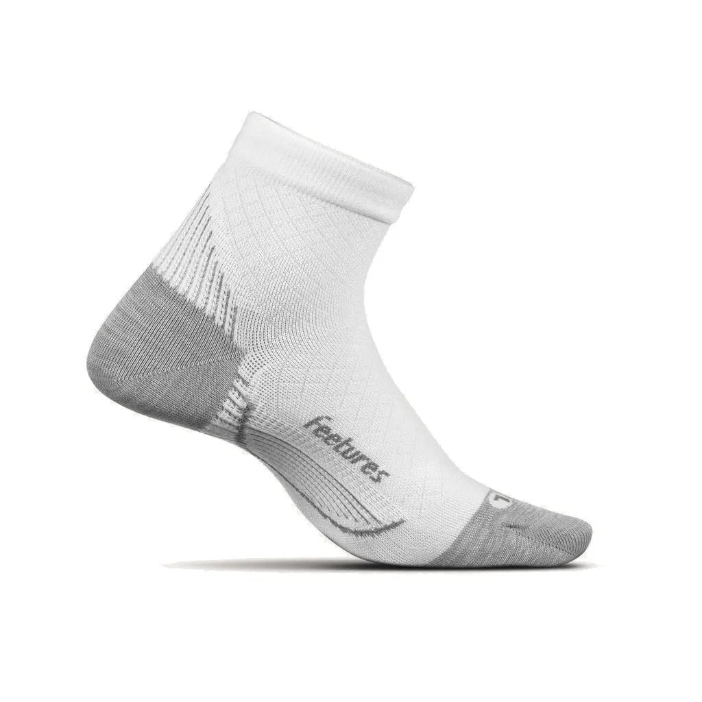 Feetures PF Light Cush Relief Compression Sock - White