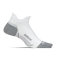 Feetures Plantar Fasciitis Compression Sock - White