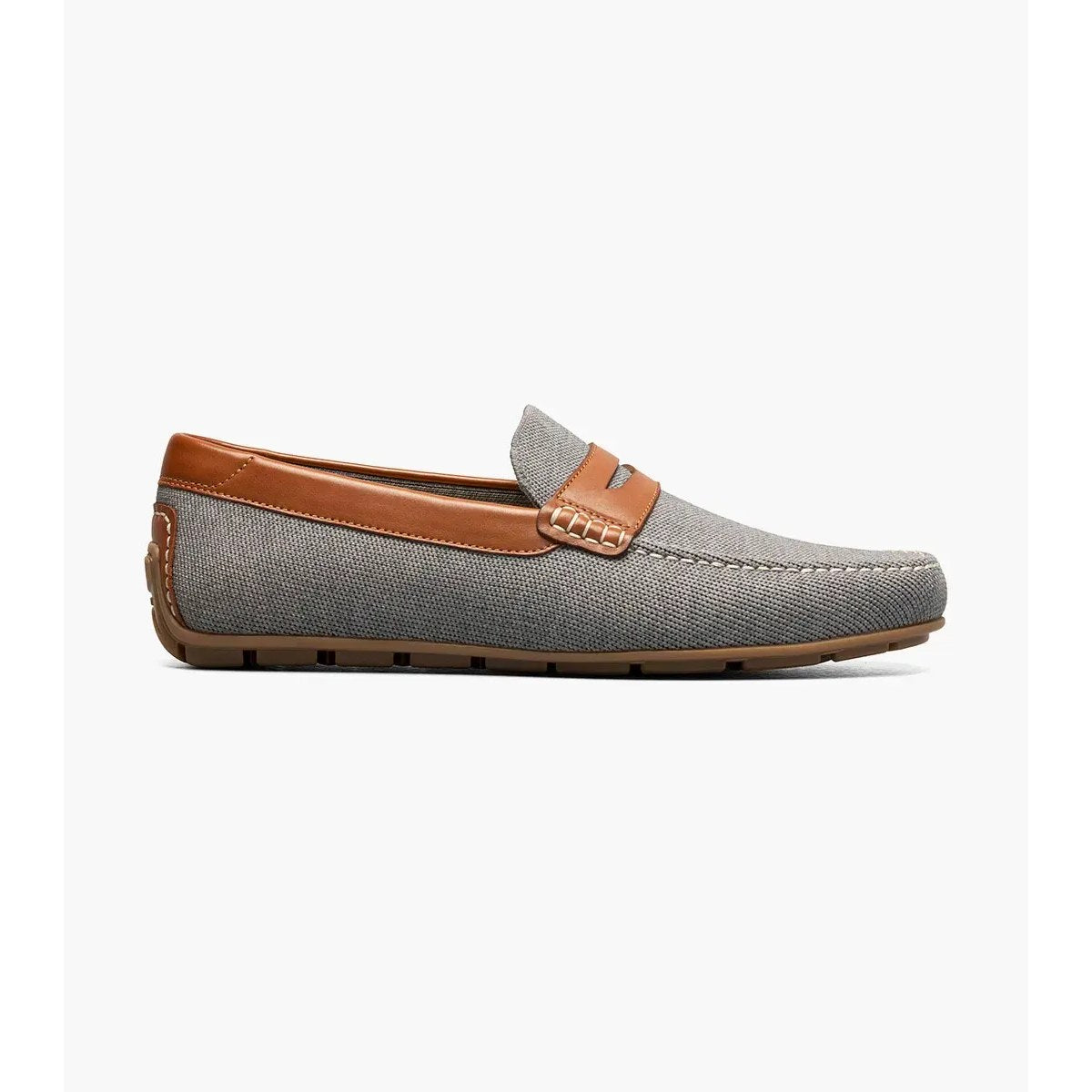 Florsheim Motor Knit Penny Men's Casual Shoe - Gray Multi/Gris Multi