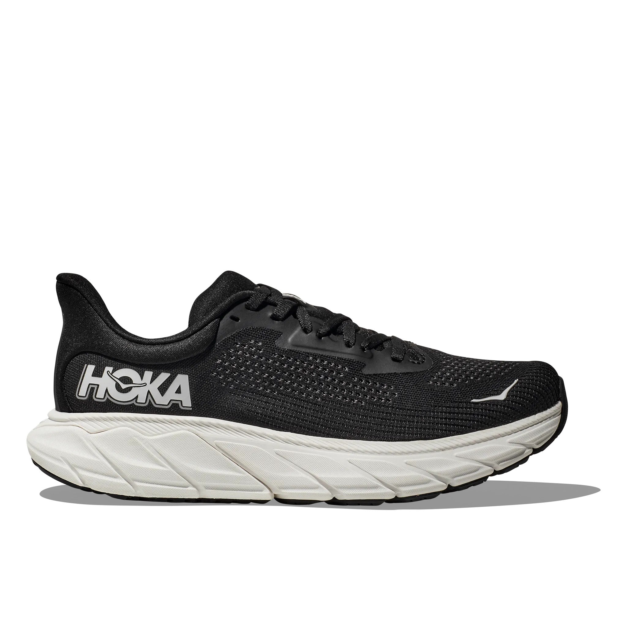 Hoka Arahi 7 Men's Running Shoe - Black/White