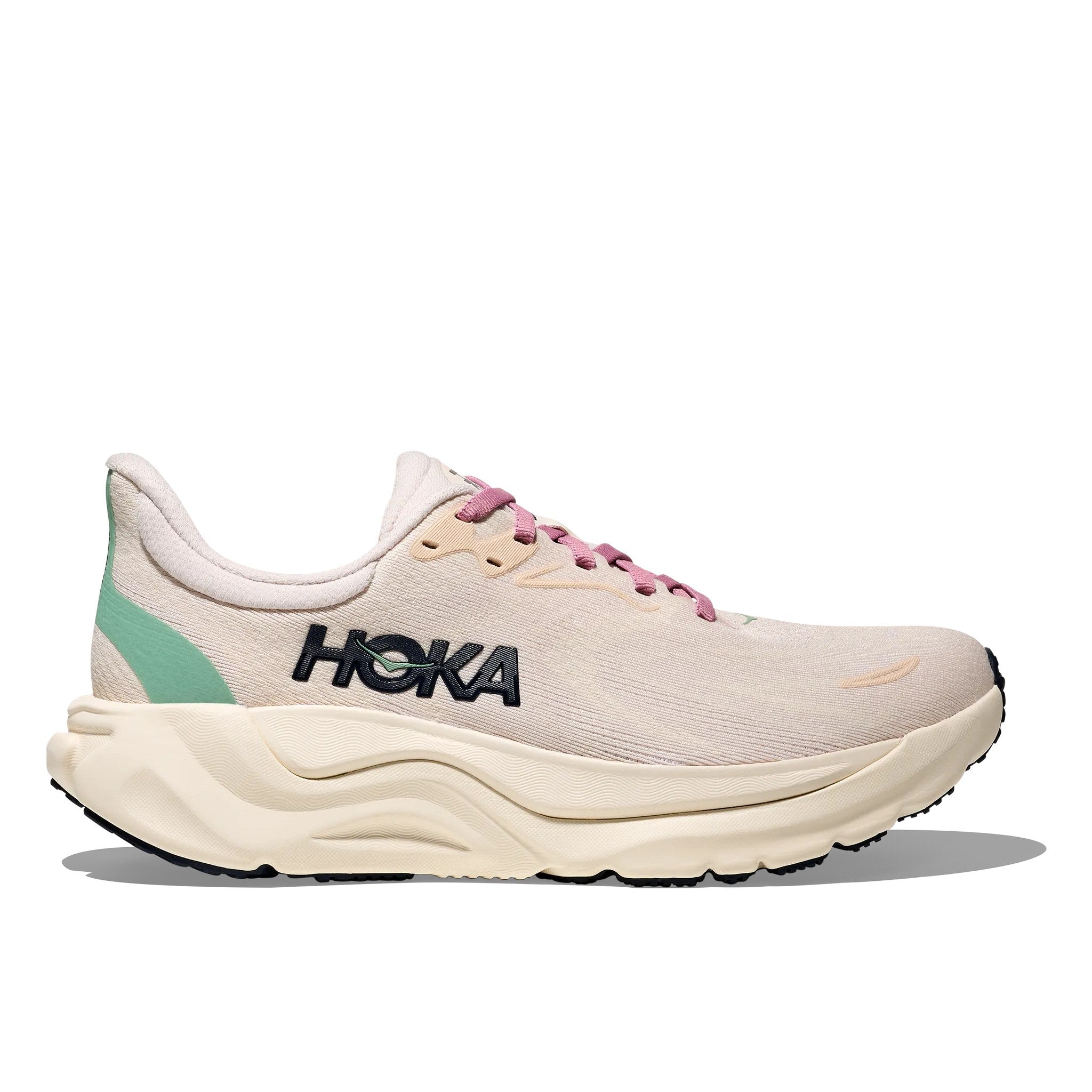 Hoka Arahi 8 Women's (Wide) Running Shoe - Rose Cream / Alabaster