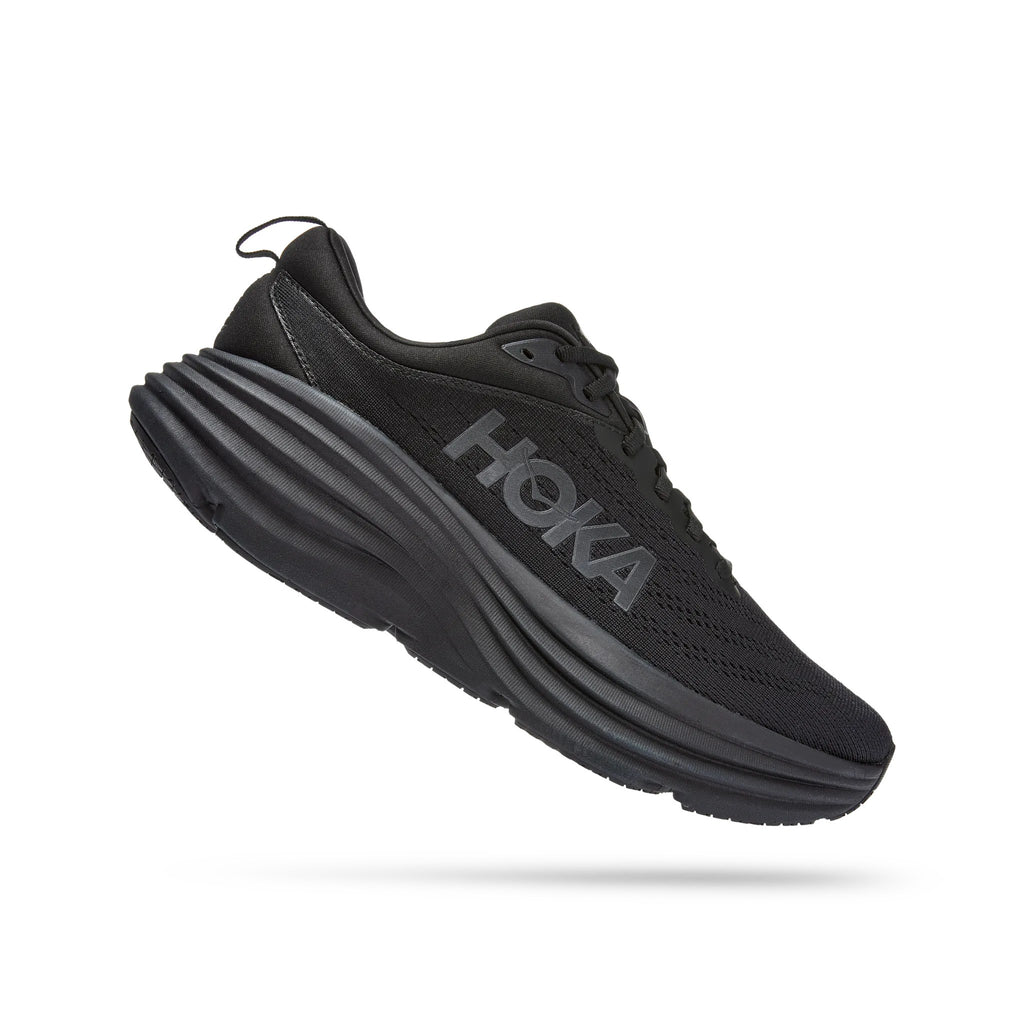 Hoka Bondi 8 Men's Running Shoe - Black/Black