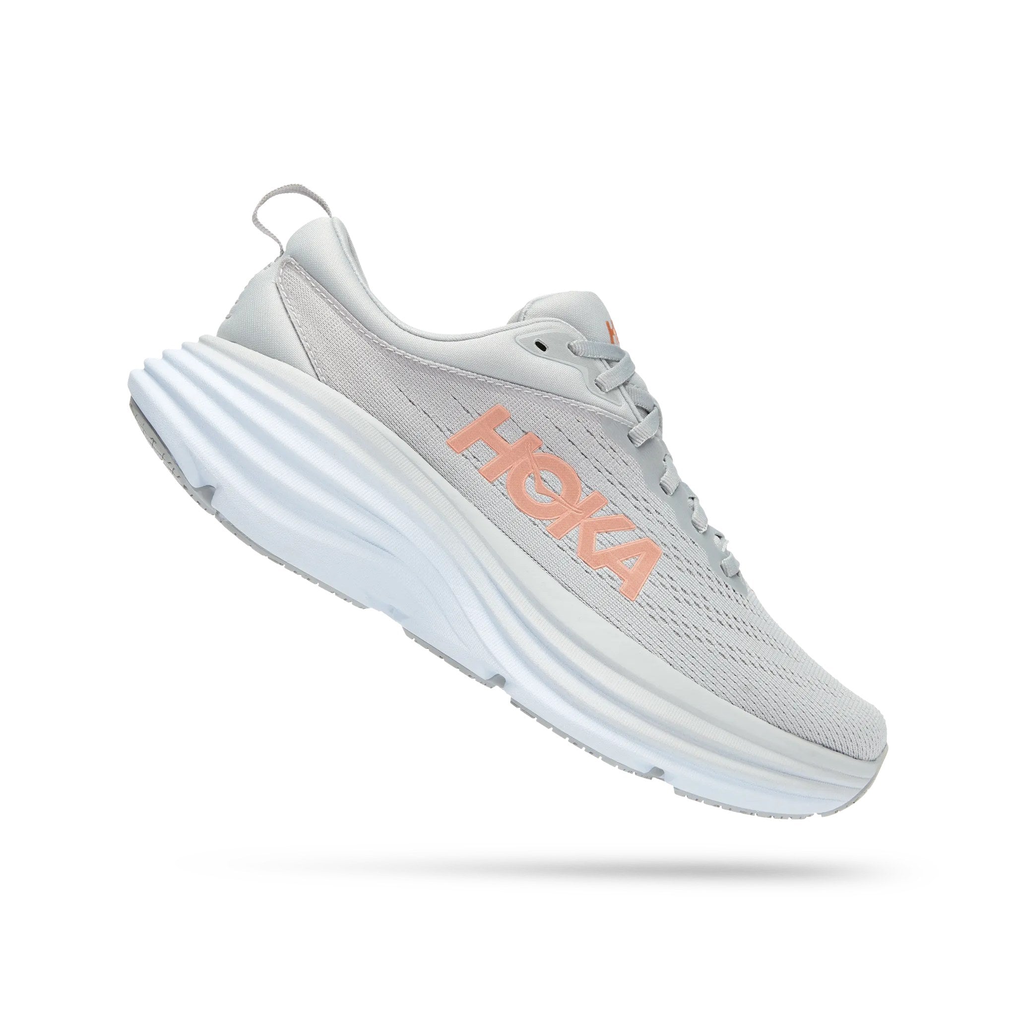 Hoka Bondi 8 Men's Running Shoe - Harbor Mist/Lunar Rock
