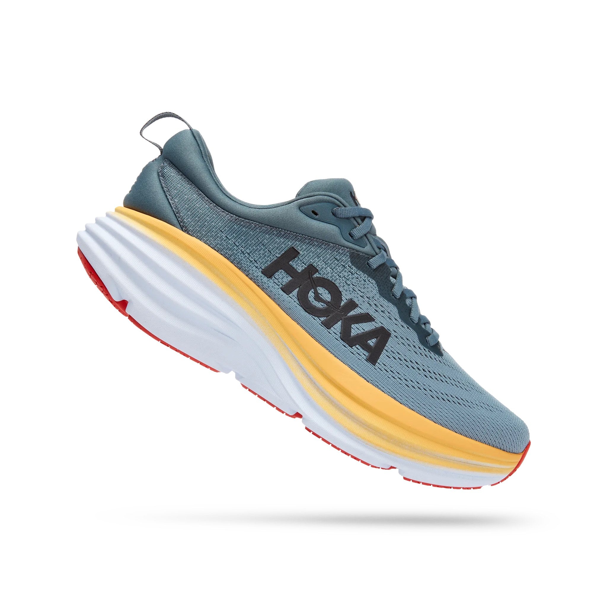 Hoka Bondi 8 Men's (Wide) Running Shoe - Goblin Blue/Mountain Spring