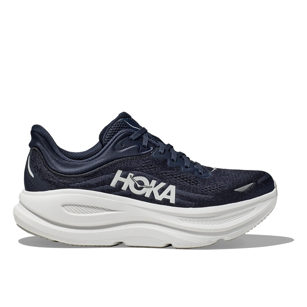 Hoka Bondi 9 Men's (Wide) Running Shoe - Varsity Navy/White