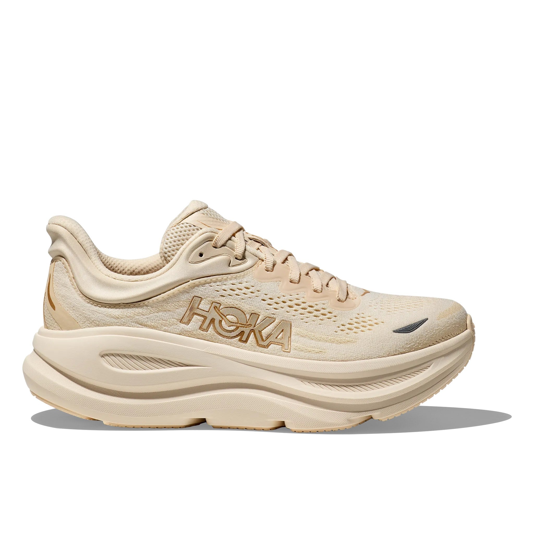 Hoka Bondi 9 Women's Running Shoe - Vanilla / Birch