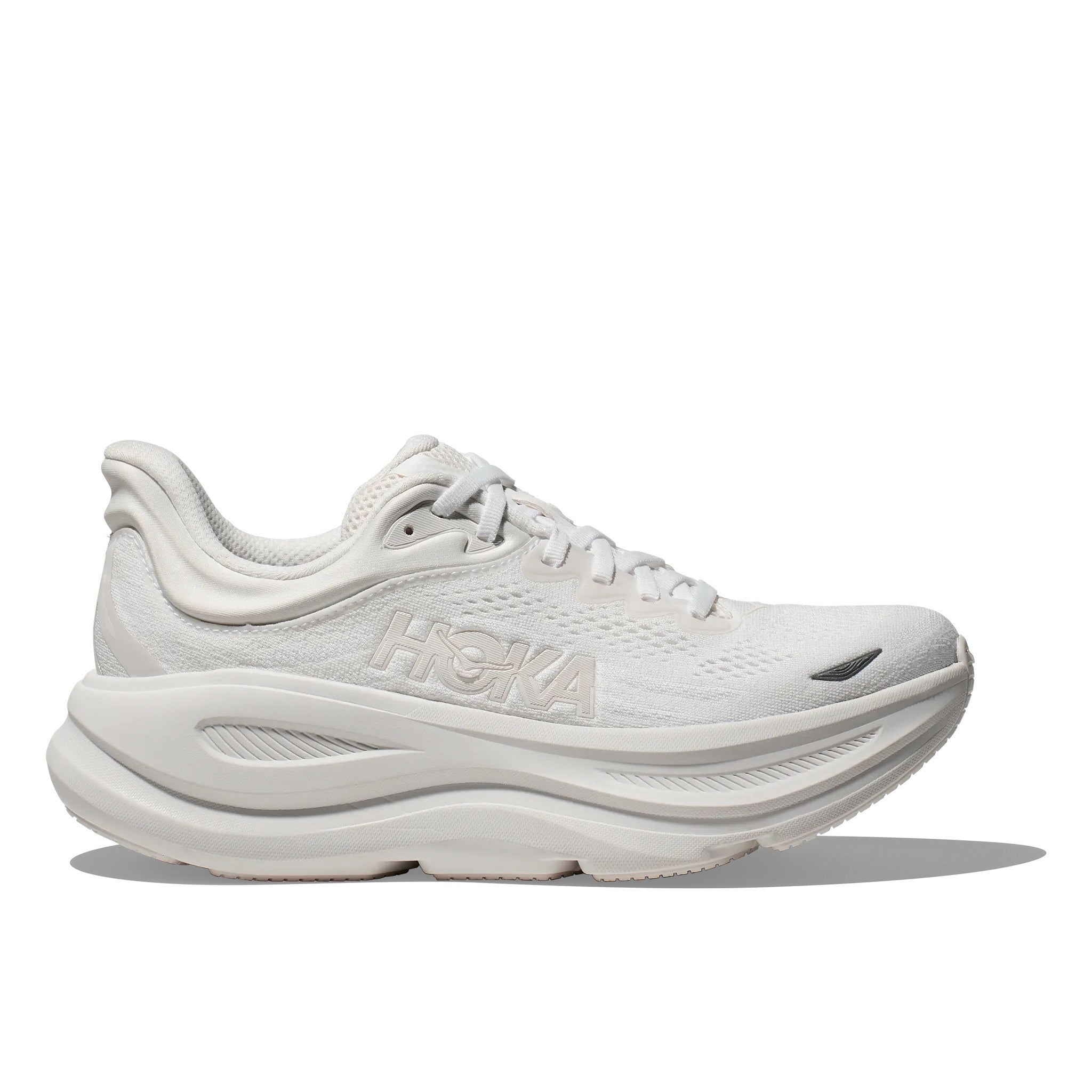 Hoka Bondi 9 Women's Running Shoe - White / White