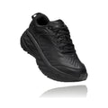 Hoka Bondi SR Leather Men's Running Shoe - Black/Black