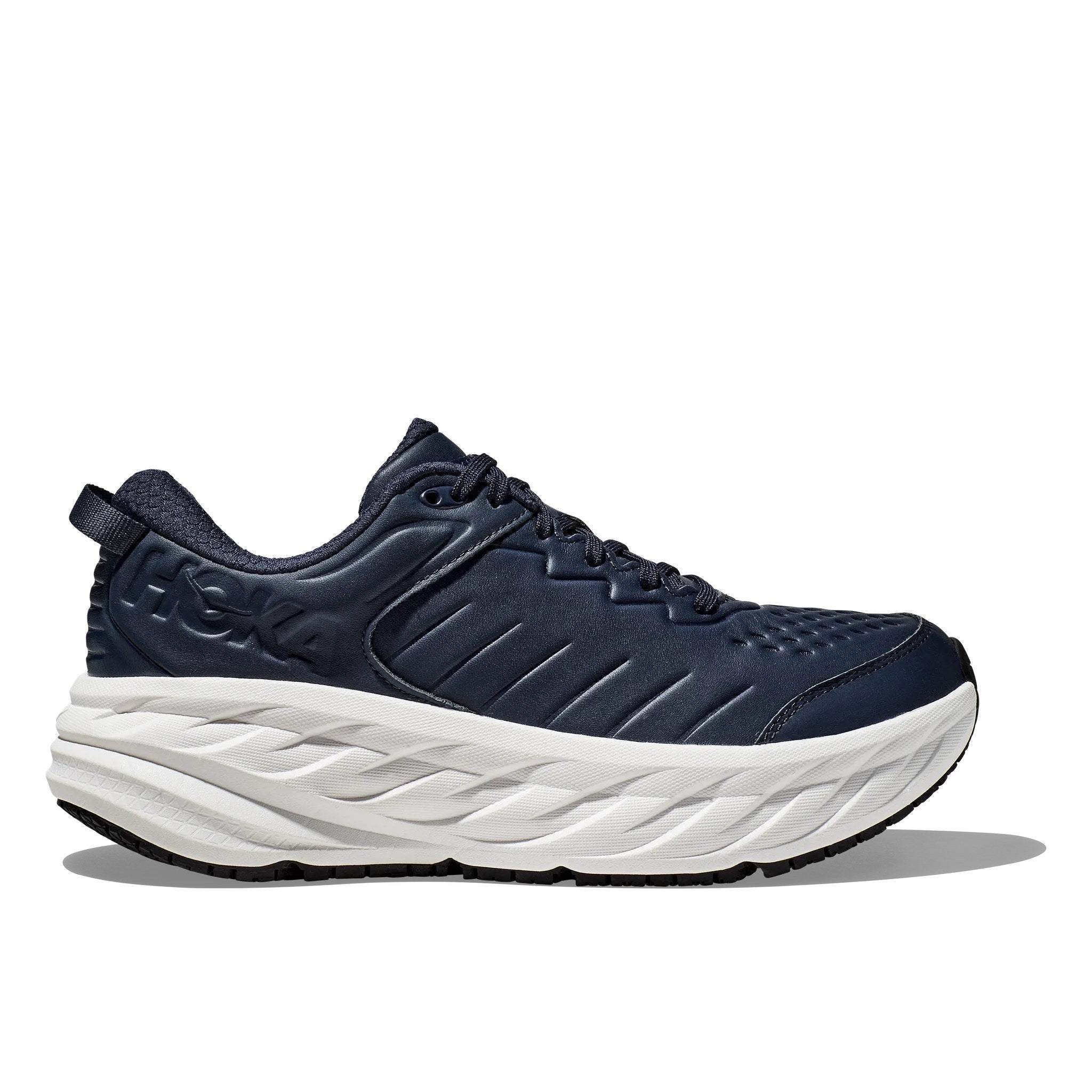 Hoka Bondi SR Men's Running Shoe - Outerspace / White