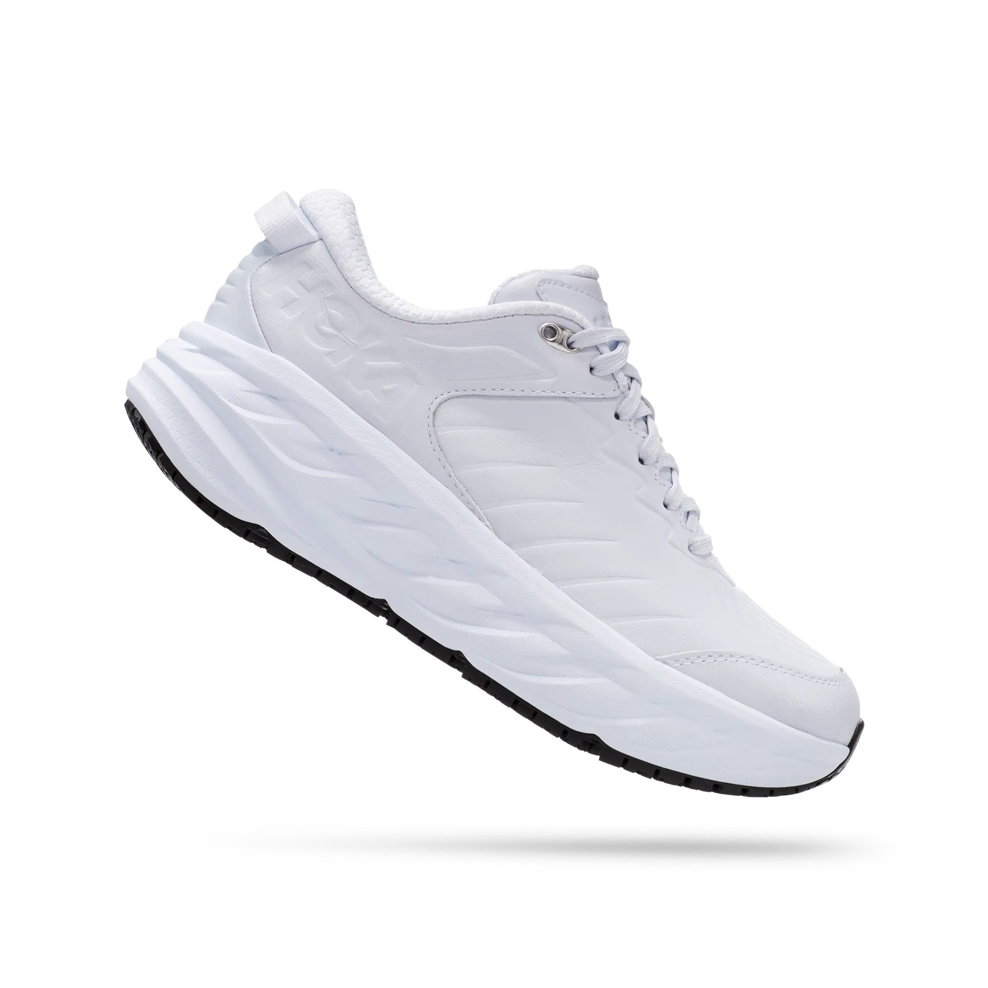 Hoka Bondi SR Men's (Wide) Running Shoe - White/White