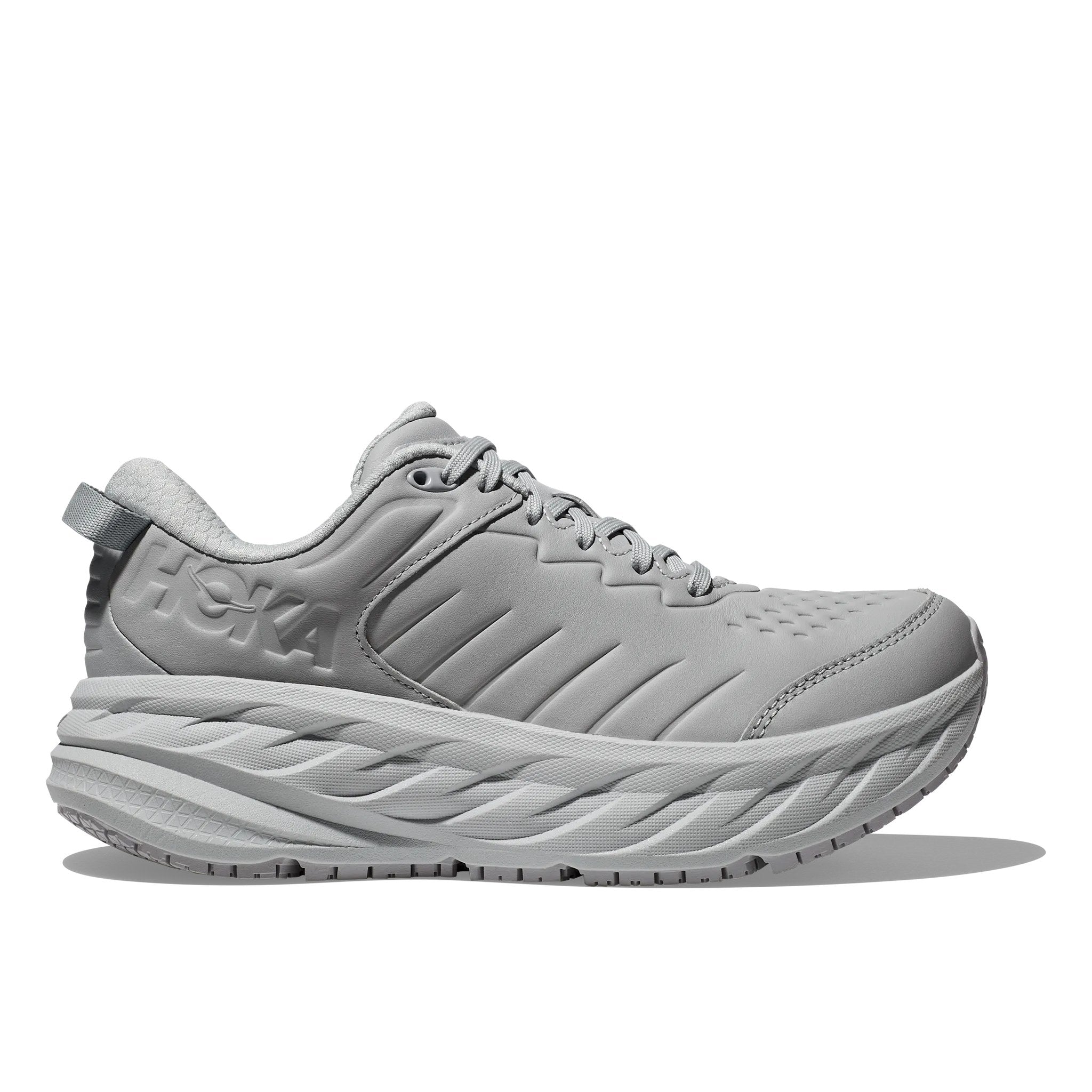 Hoka Bondi SR Women's Running Shoe (Wide) Running Shoe - Harbor Mist / Lunar Rock