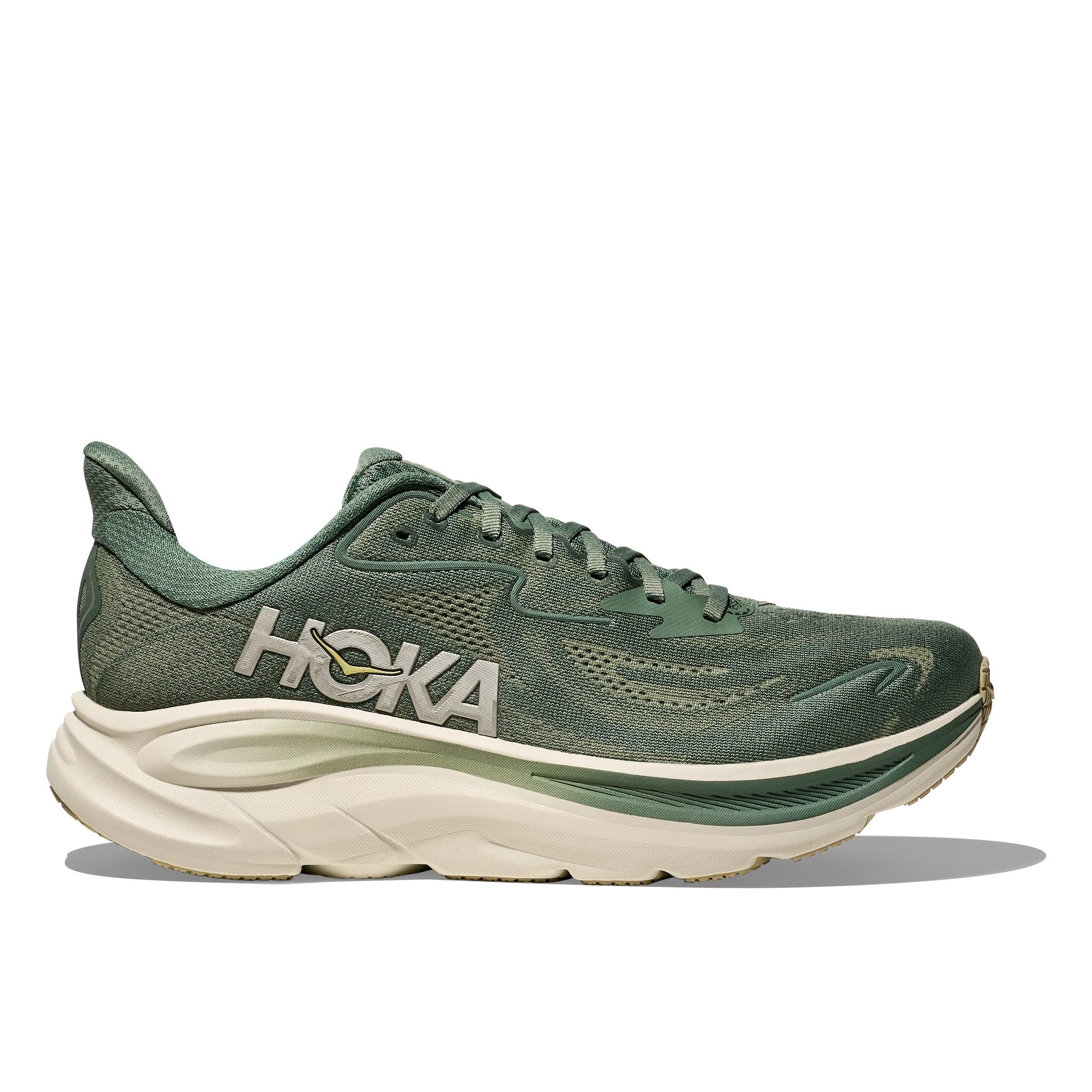 Hoka Clifton 10 Men's Running Shoe - Fern / Truffle Salt