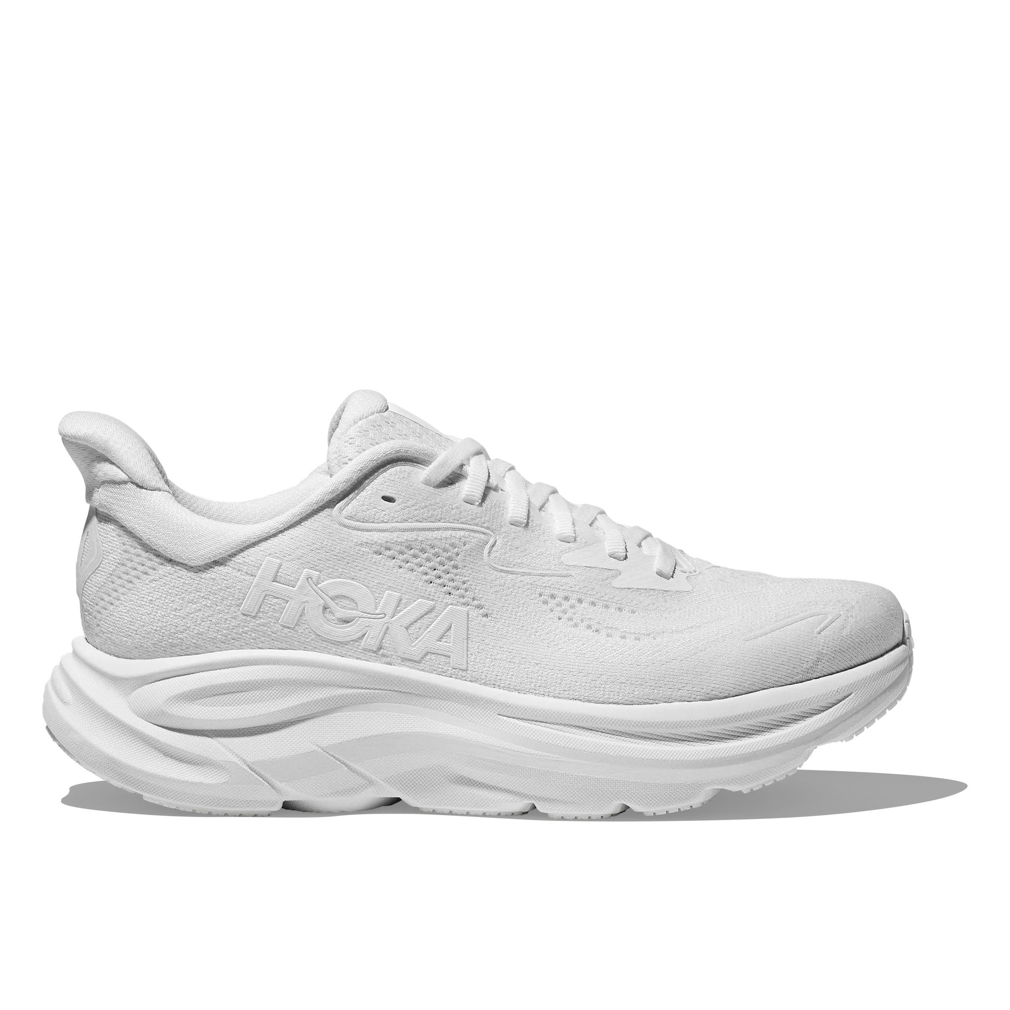 Hoka Clifton 10 Women's Running Shoe - White/White