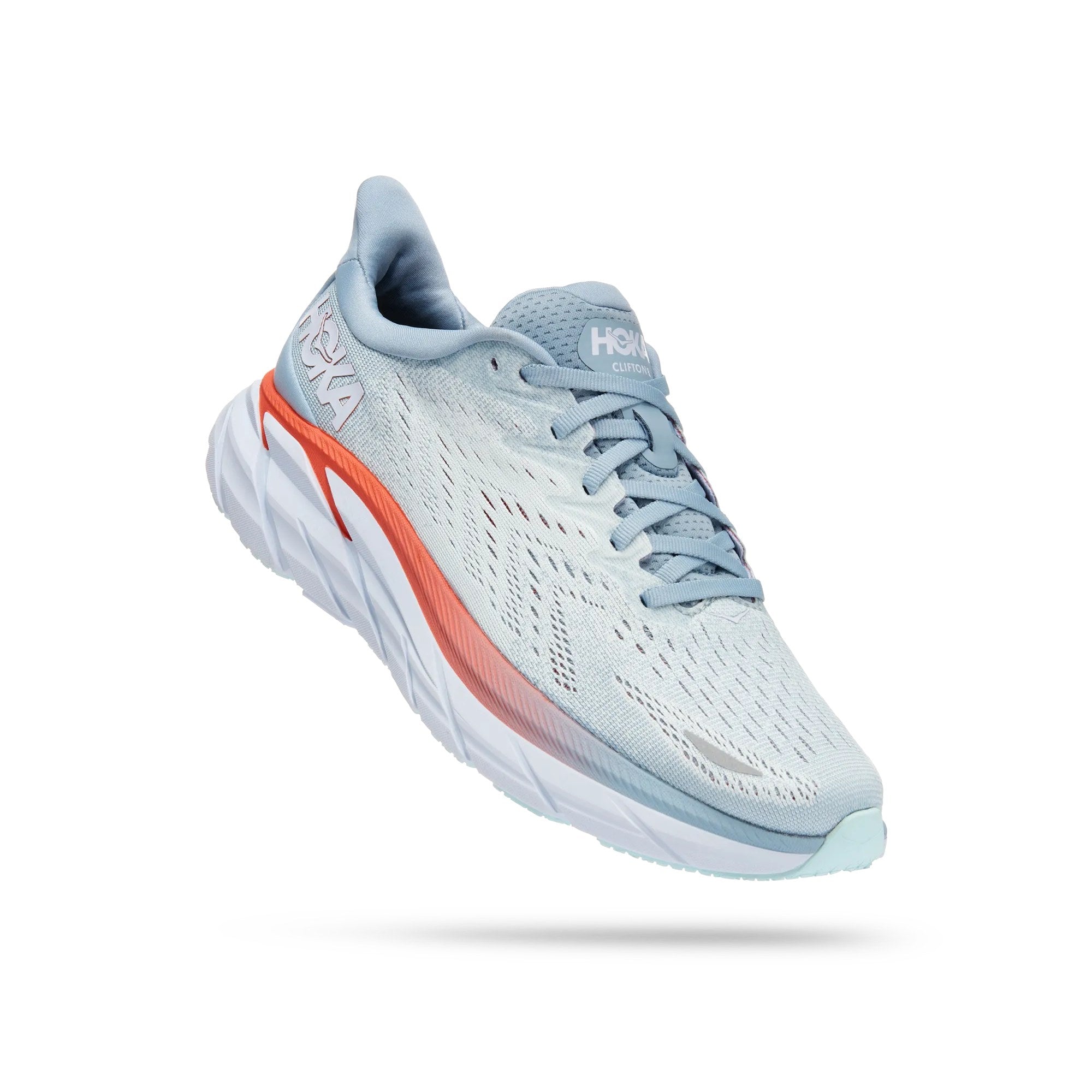 Hoka Clifton 8 Men's Running Shoe - Blue Fog/ Plein Air