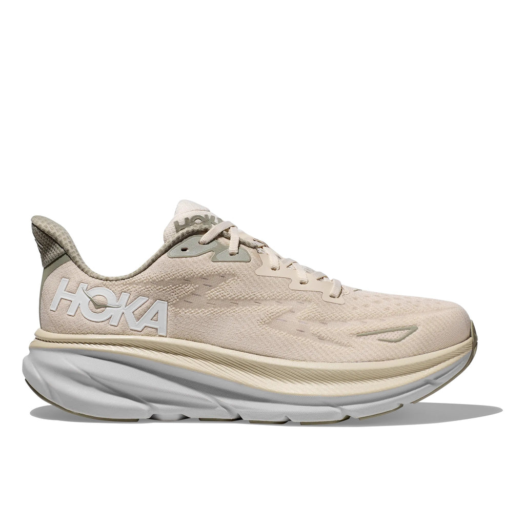Hoka Clifton 9 Men's Running Shoe - Oatmilk/Barley