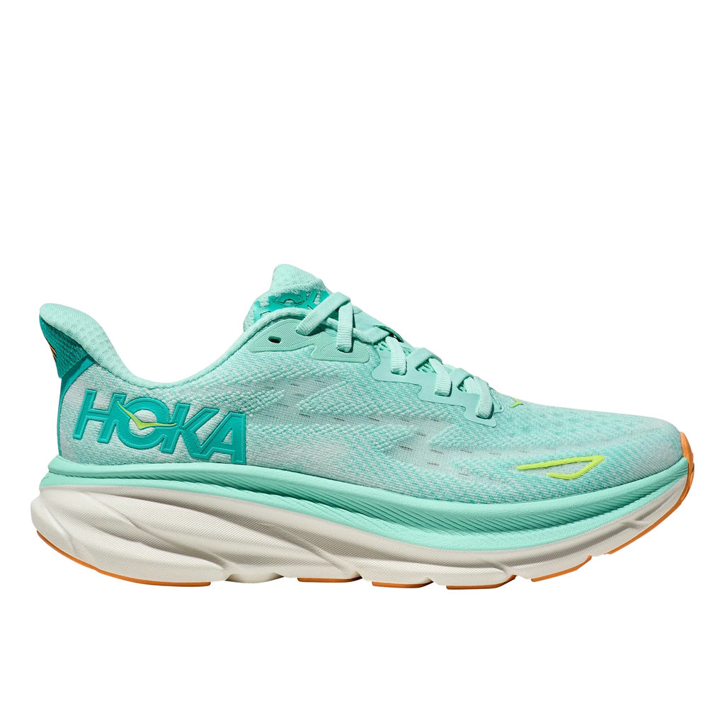 Hoka Clifton 9 Men's Running Shoe - Seafoam/Aqua Breeze
