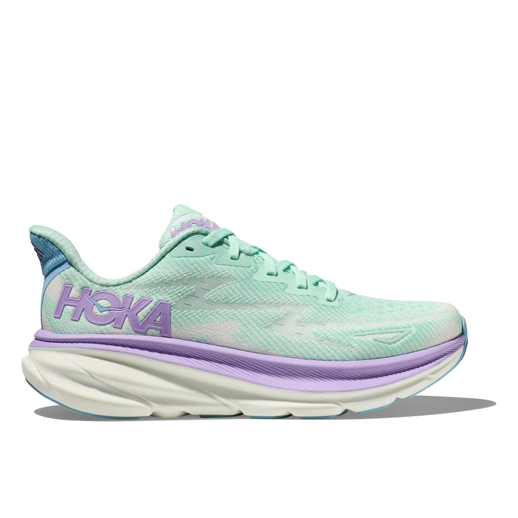 Hoka Clifton 9 Men's Running Shoe - Sunlit Ocean / Lilac Mist