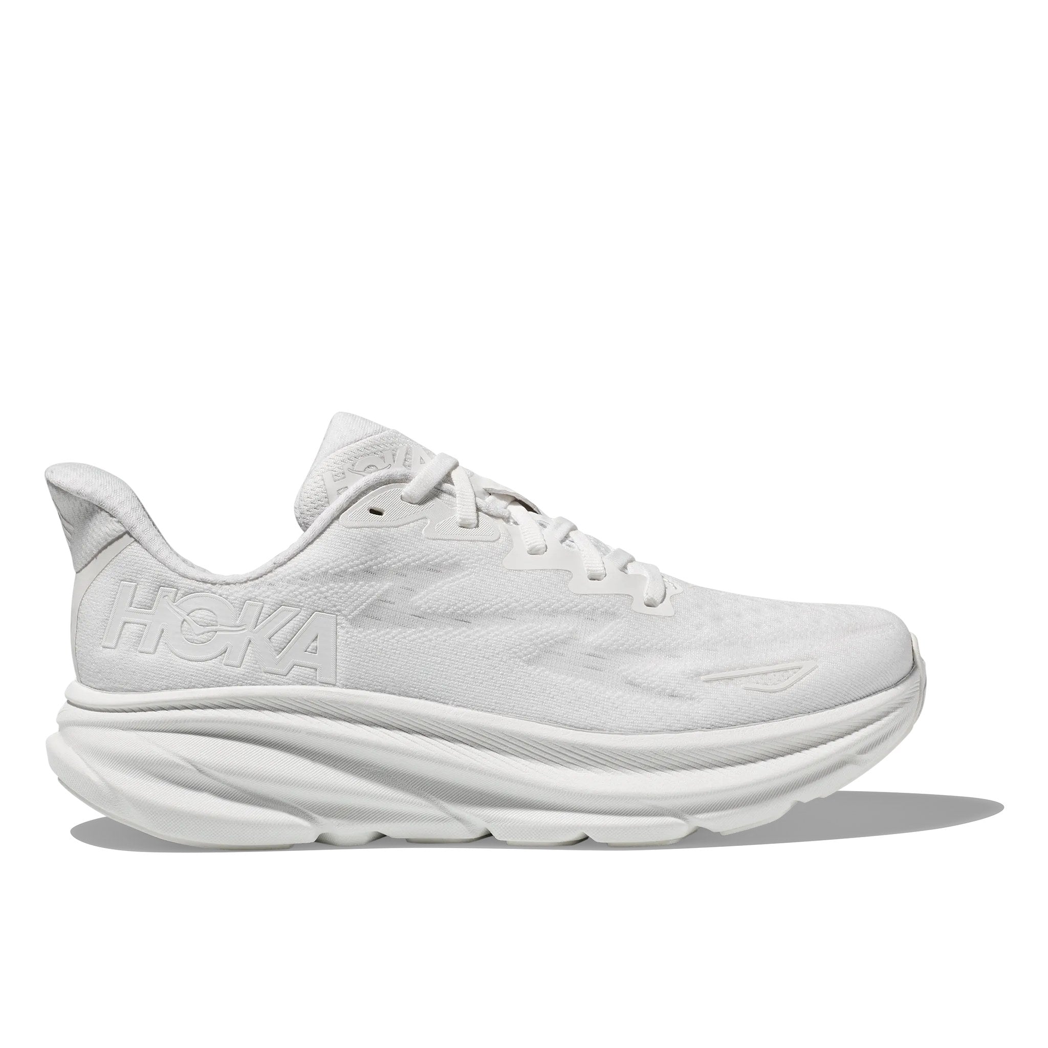 Hoka Clifton 9 Men's Running Shoe - White/White
