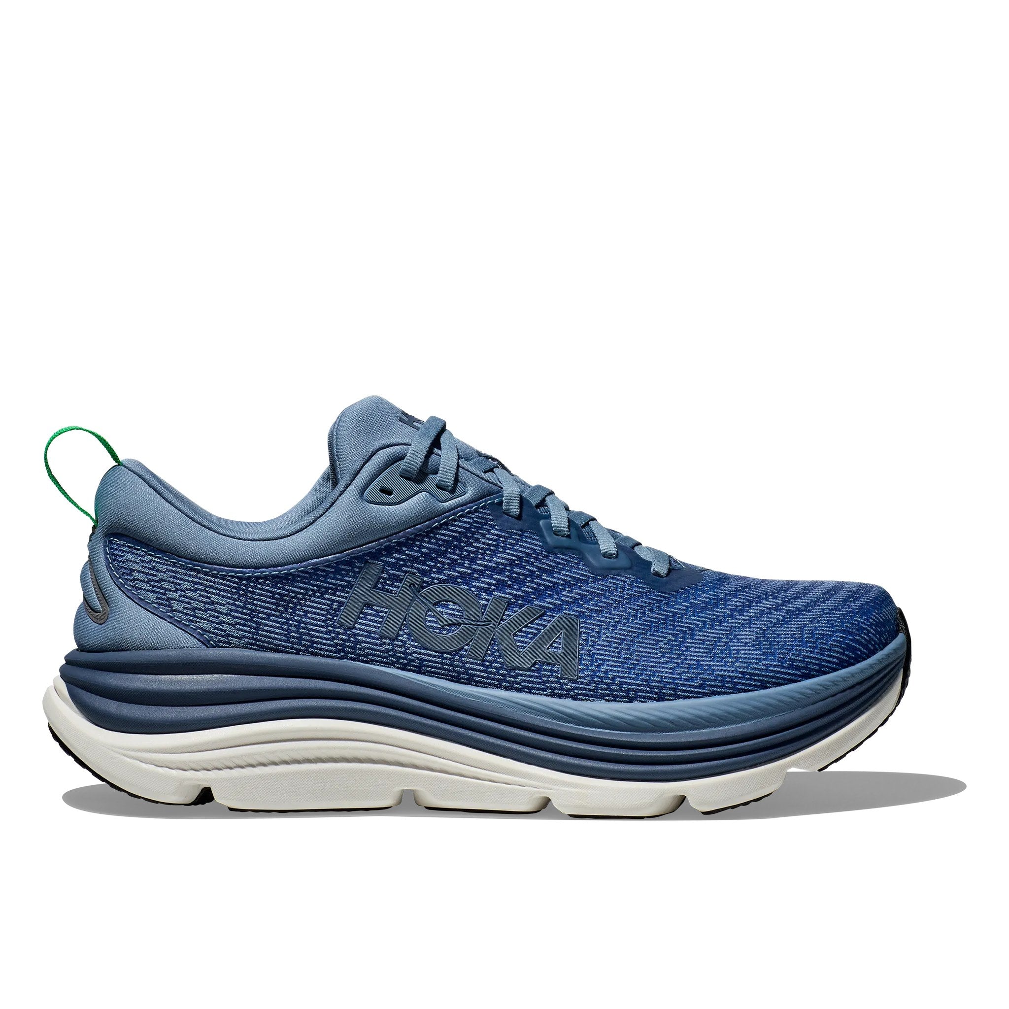 Hoka Gaviota 5 Men's (Wide) Running Shoe - Downpour/Thunder Cloud
