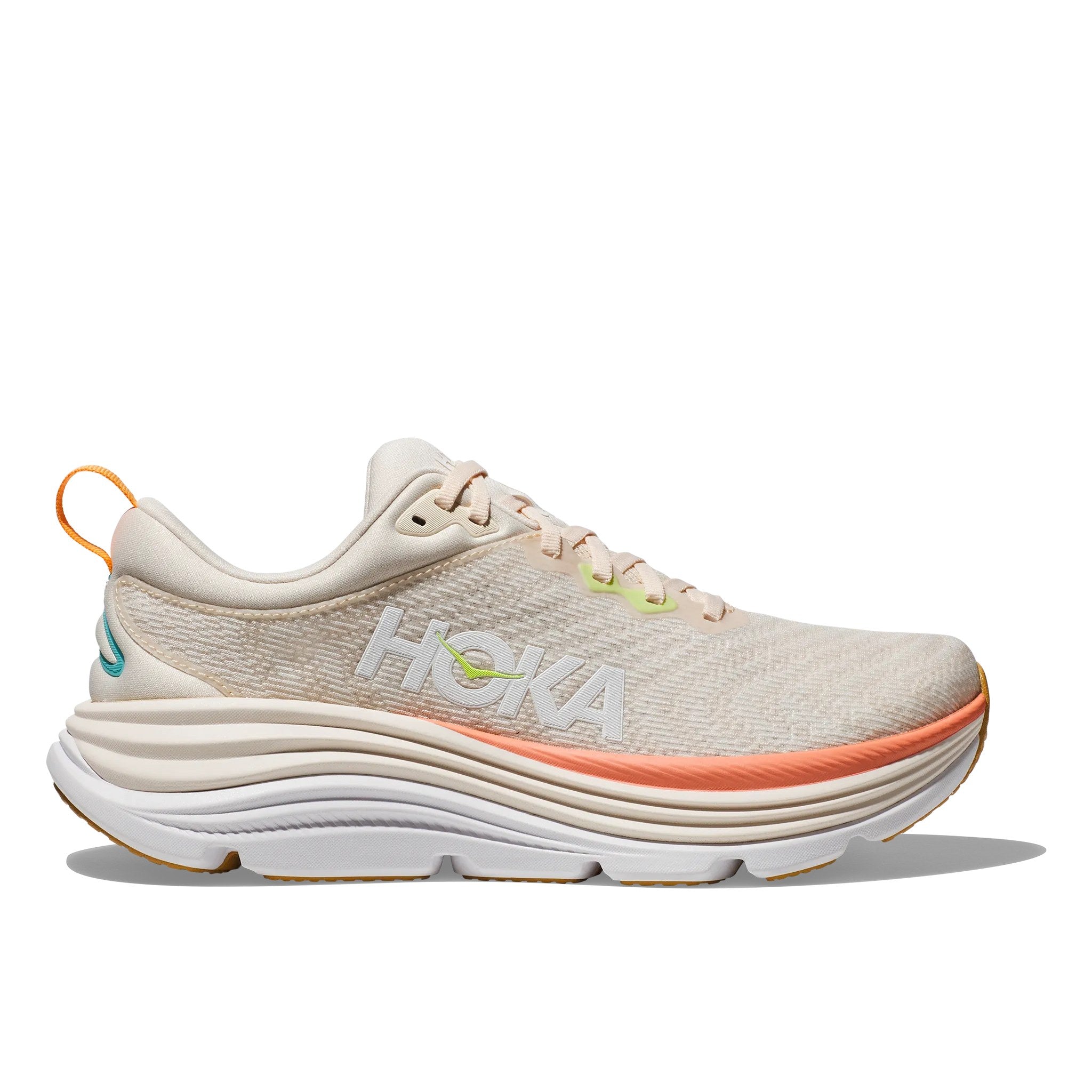 Hoka Gaviota 5 Men's (Wide) Running Shoe - Vanilla/Eggnog