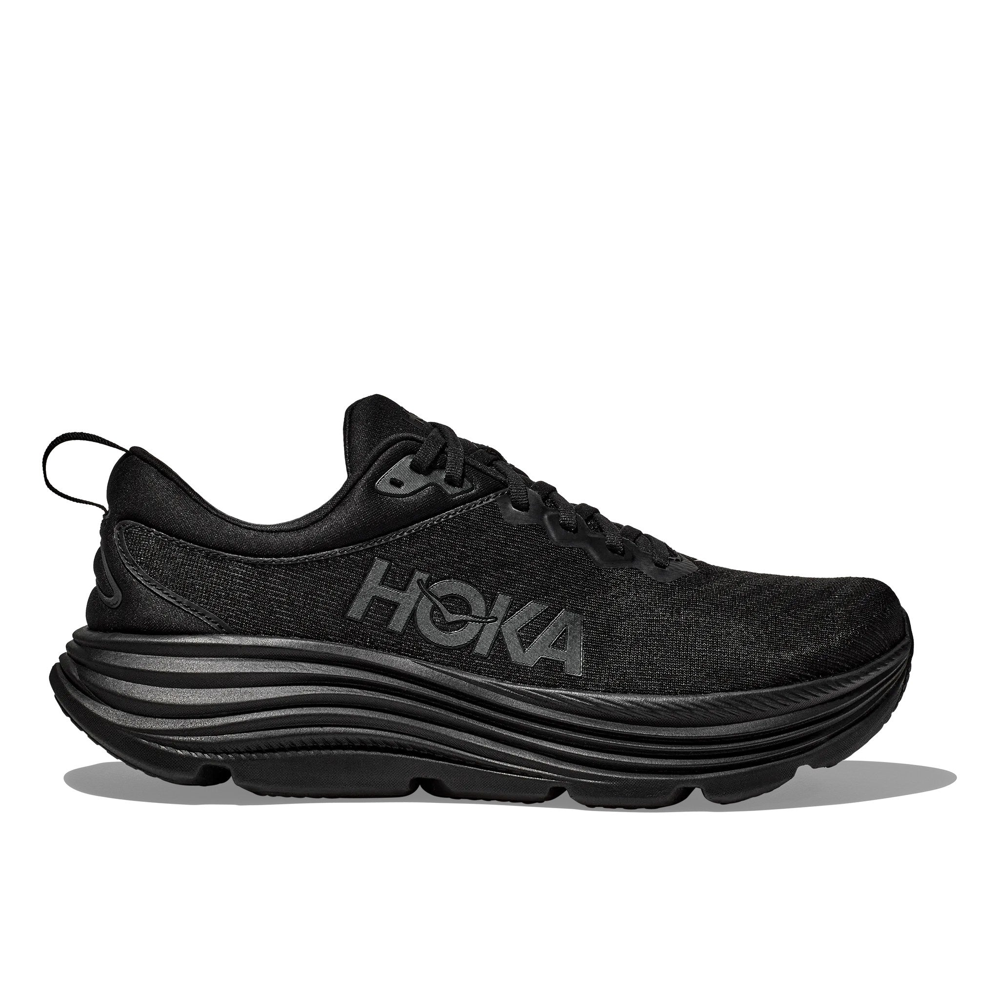 Hoka Gaviota 5 Women's Running Shoe - Black/Black