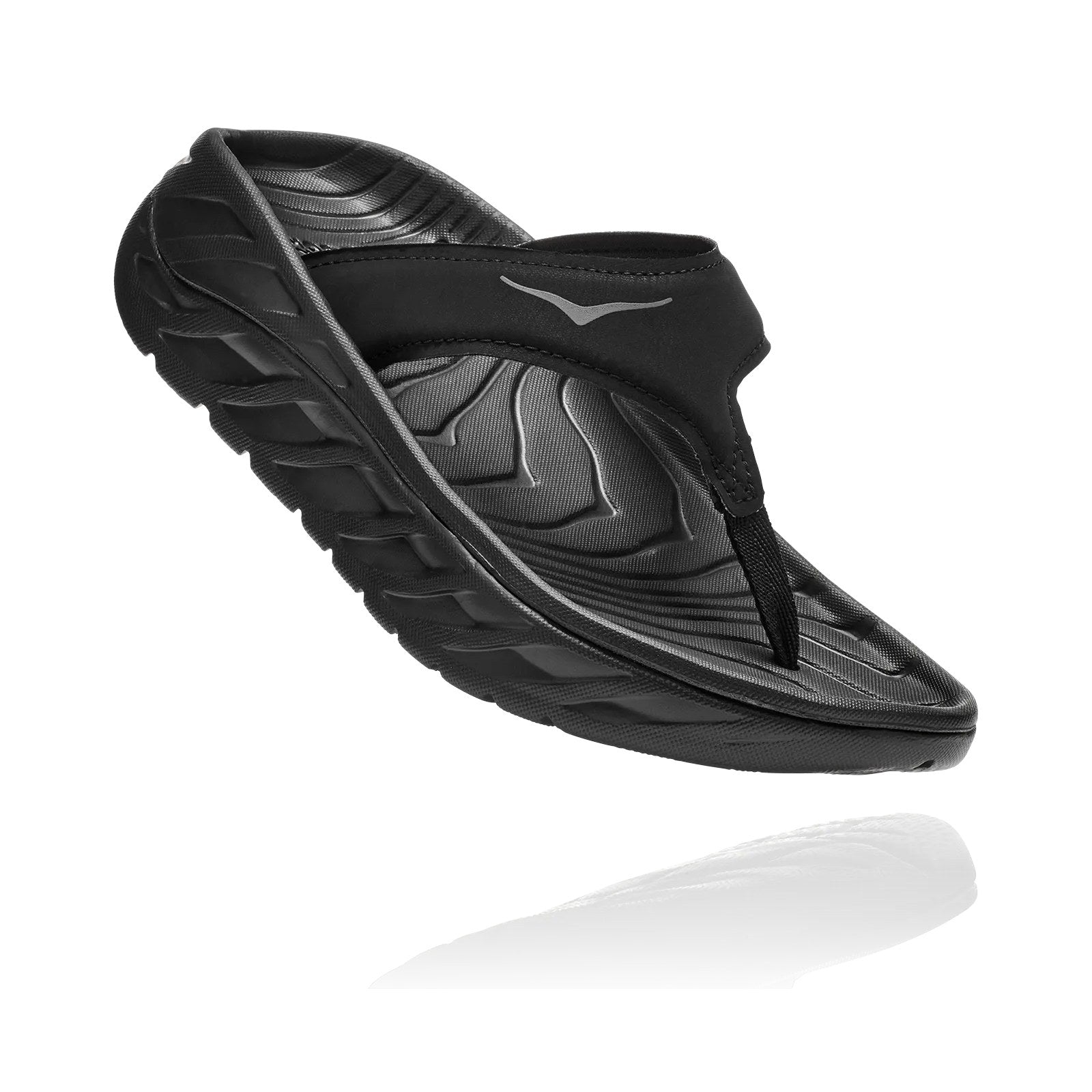 Hoka Ora Recovery Flip Men's Sandal - Black/Dark Grey
